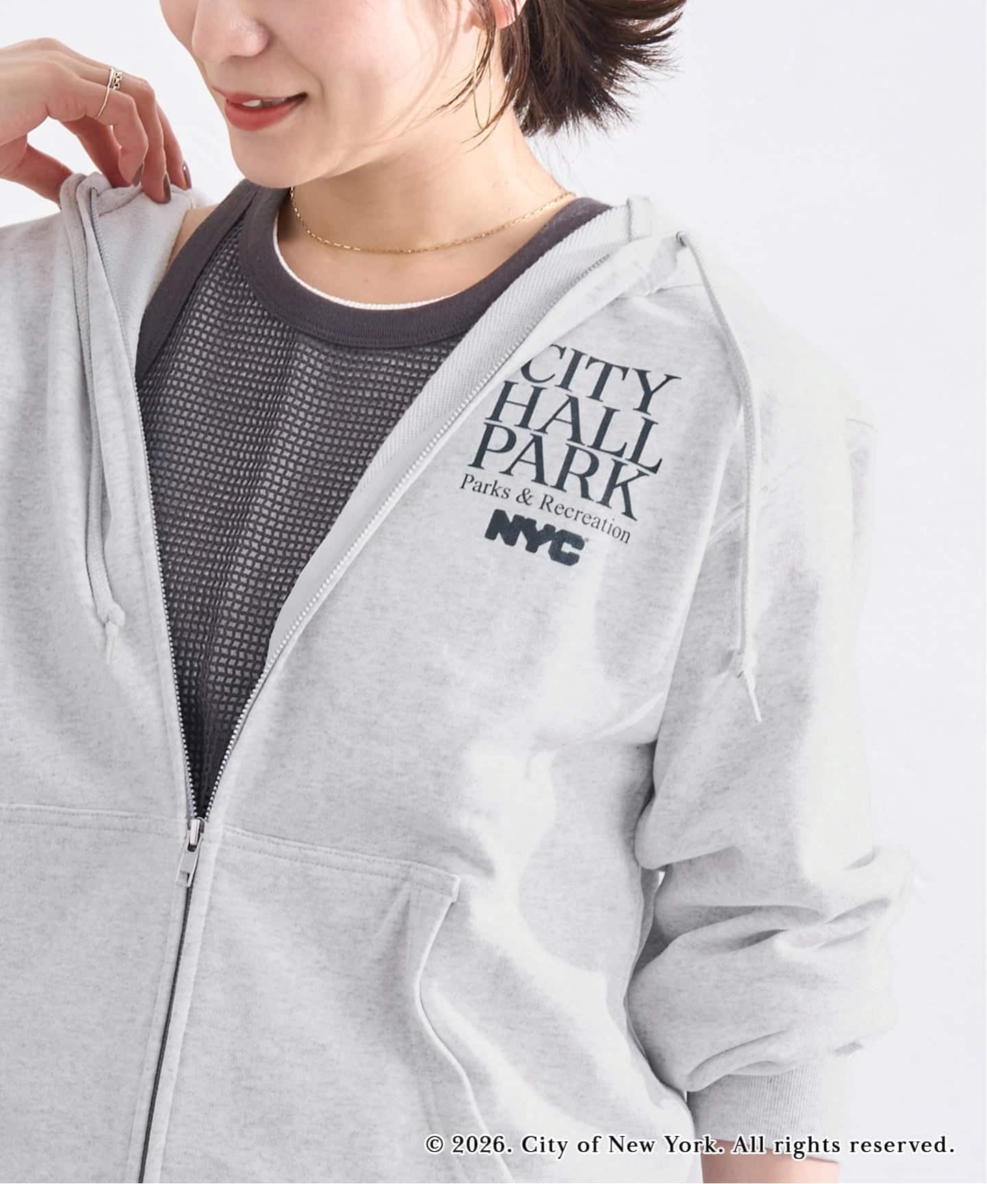 NYC JS ZIP HOODIE（パーカー）｜JOURNAL STANDARD（ジャーナル