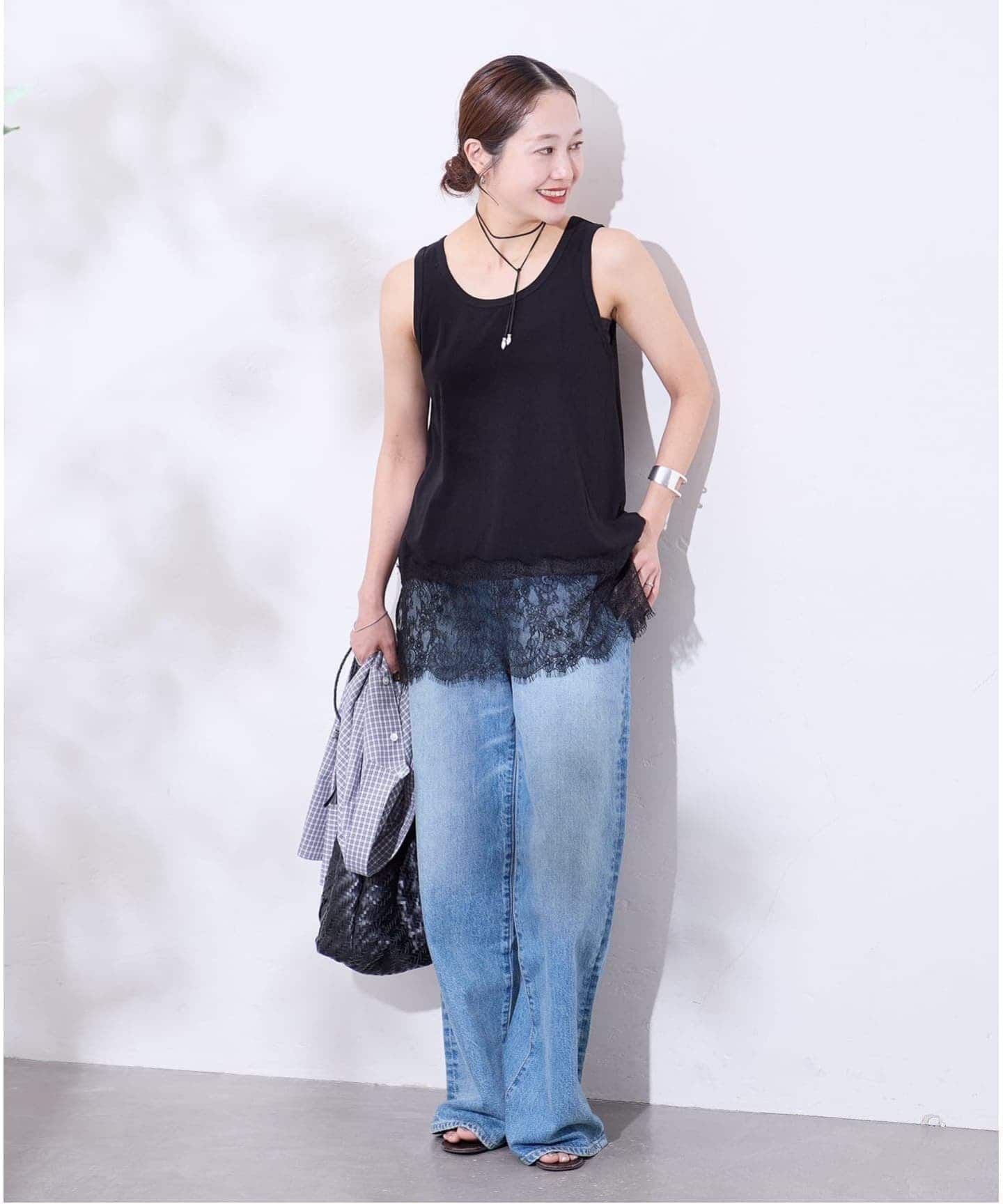 レースヘムシアータンク（Tシャツ／カットソー）｜JOURNAL STANDARD