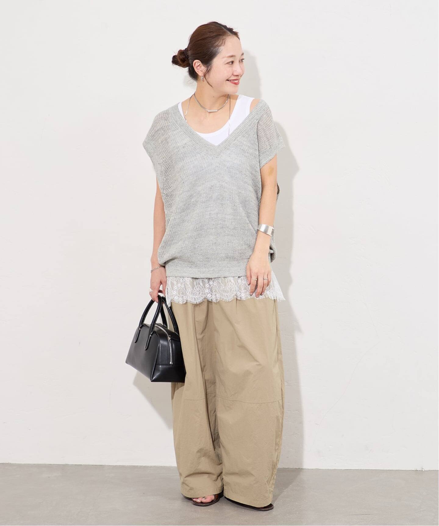 レースヘムシアータンク（Tシャツ／カットソー）｜JOURNAL STANDARD