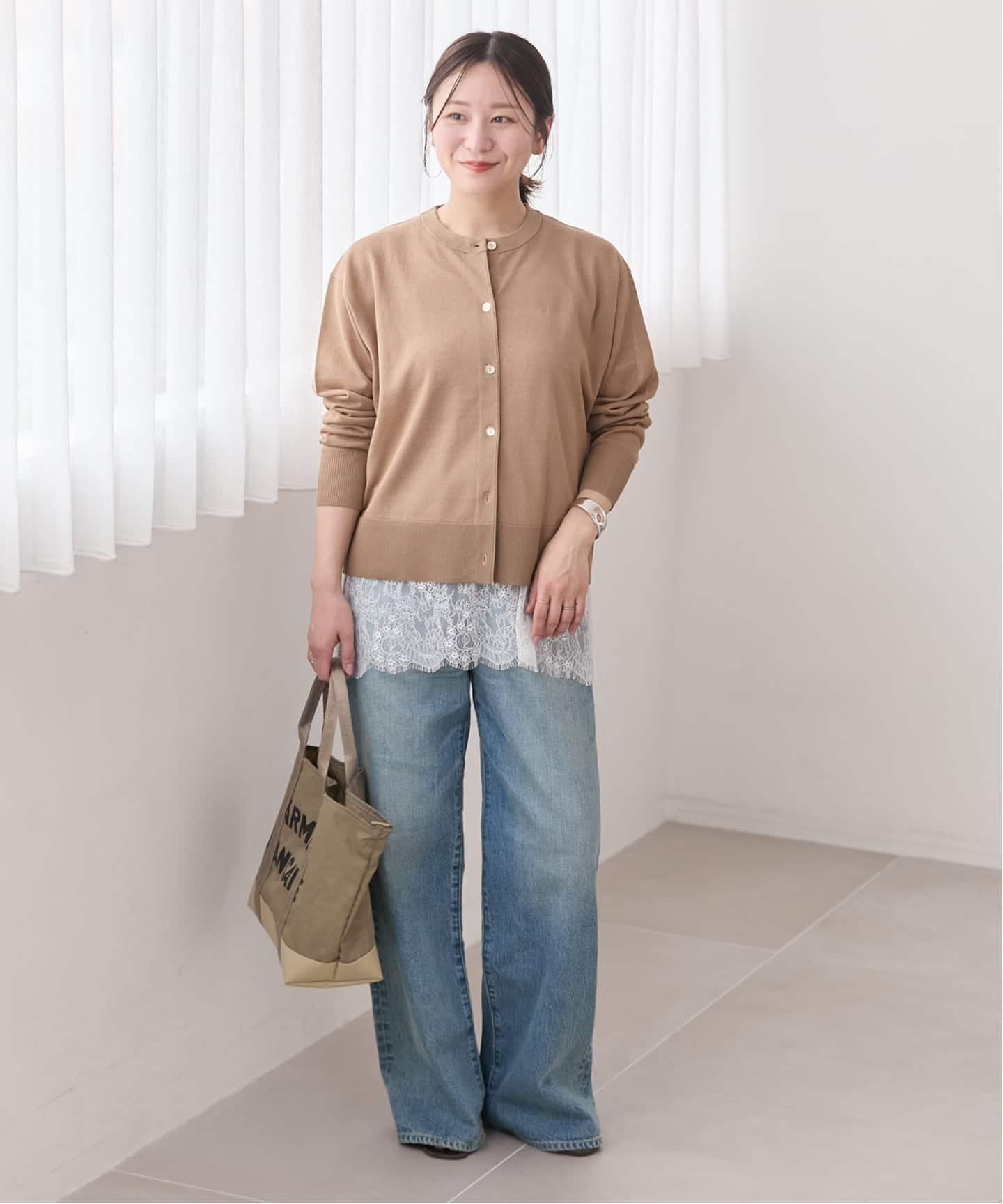 レースヘムシアータンク（Tシャツ／カットソー）｜JOURNAL STANDARD