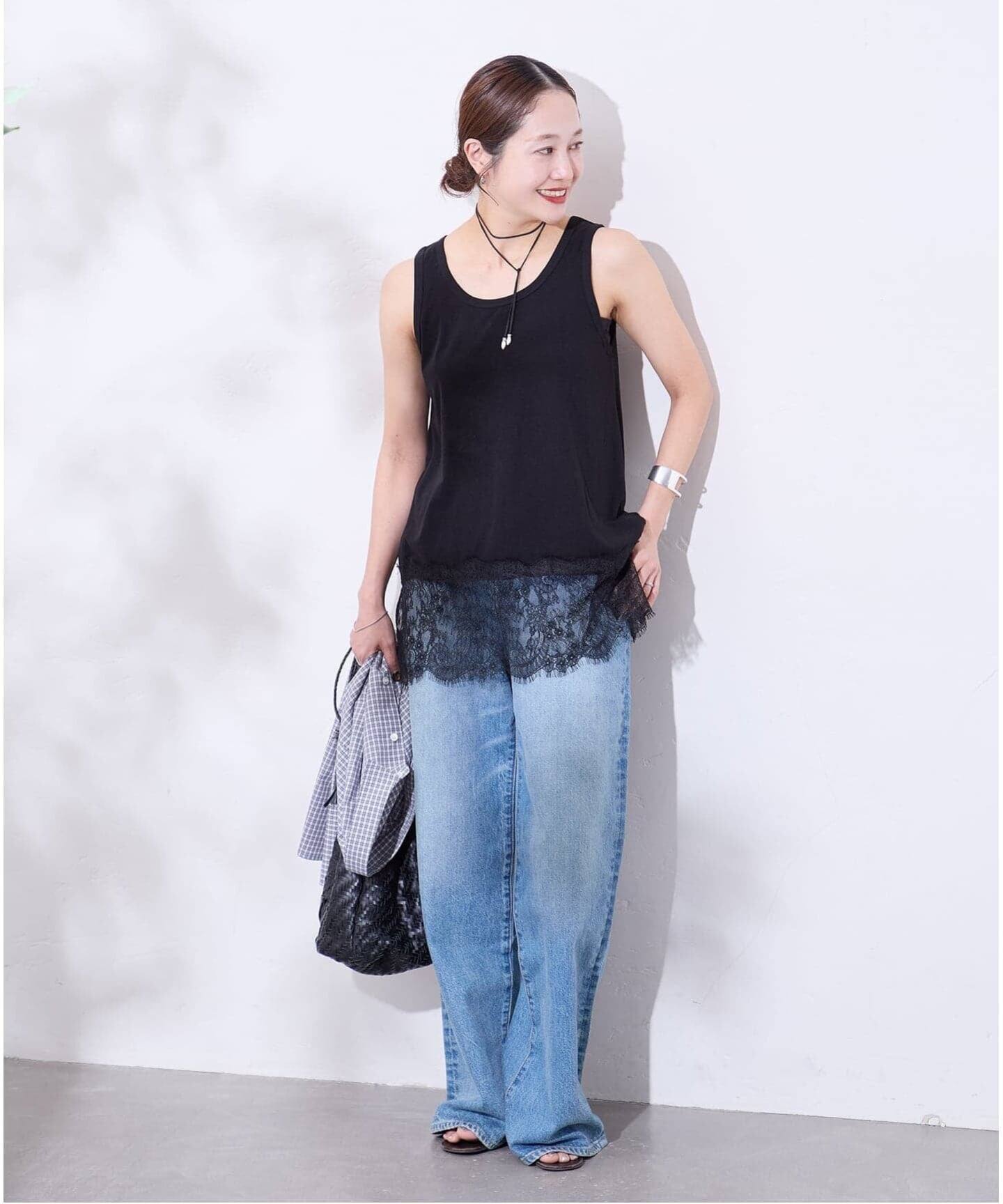 追加3》レースヘムシアータンク（Tシャツ／カットソー）｜JOURNAL 