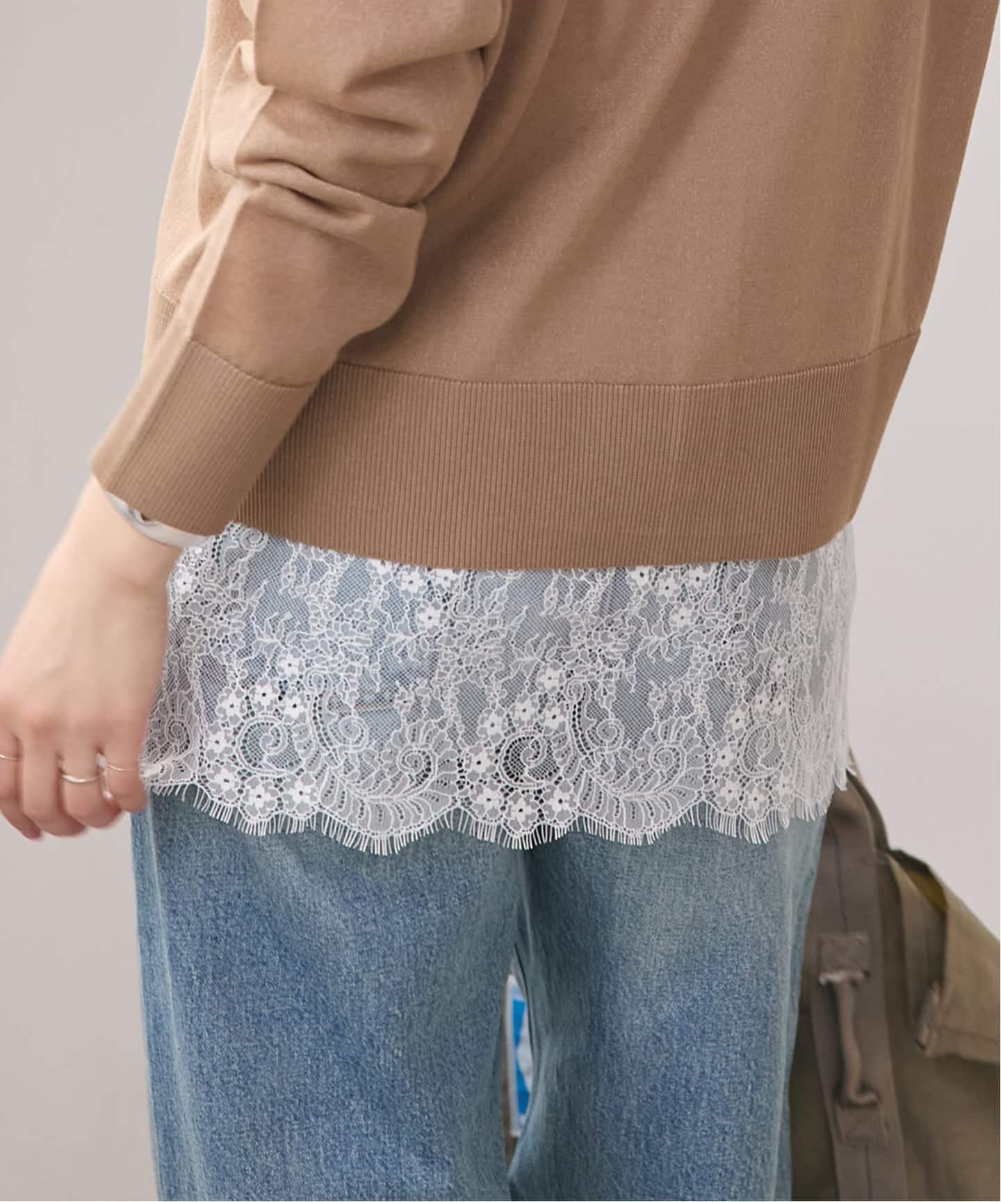 追加3》レースヘムシアータンク（Tシャツ／カットソー）｜JOURNAL