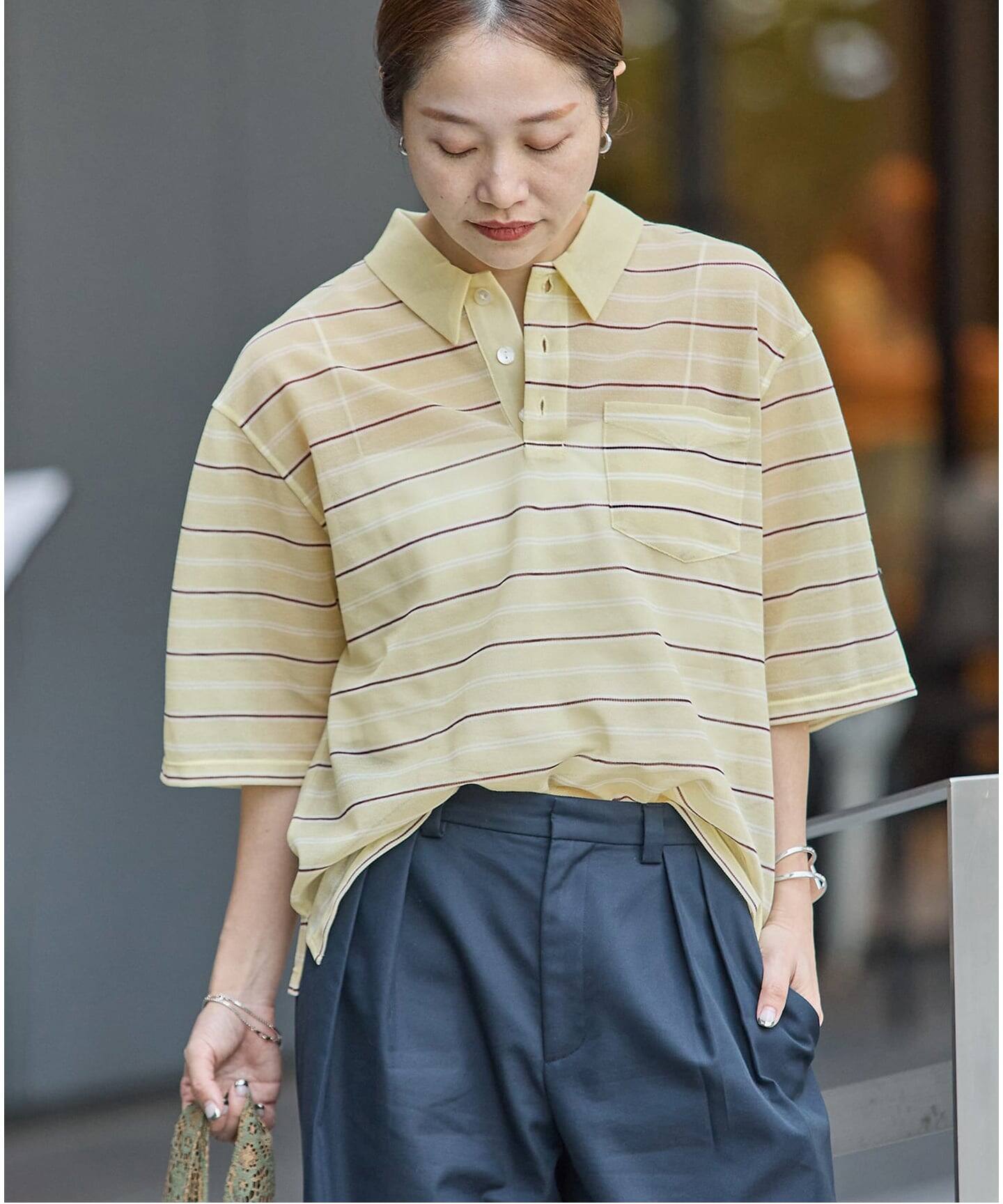 シアーカノコボーダーポロシャツ（Tシャツ／カットソー）｜JOURNAL