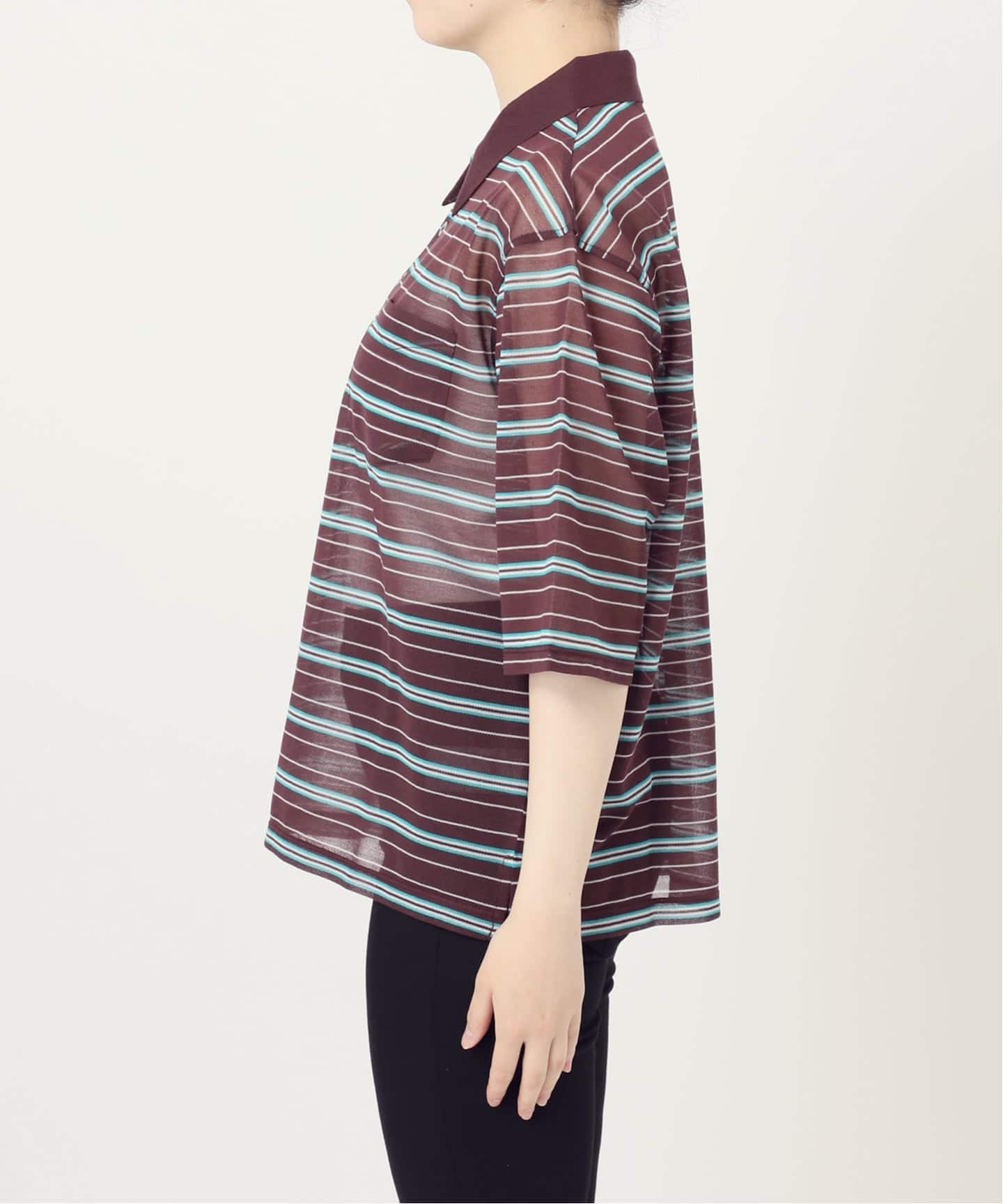 シアーカノコボーダーポロシャツ（Tシャツ／カットソー）｜JOURNAL