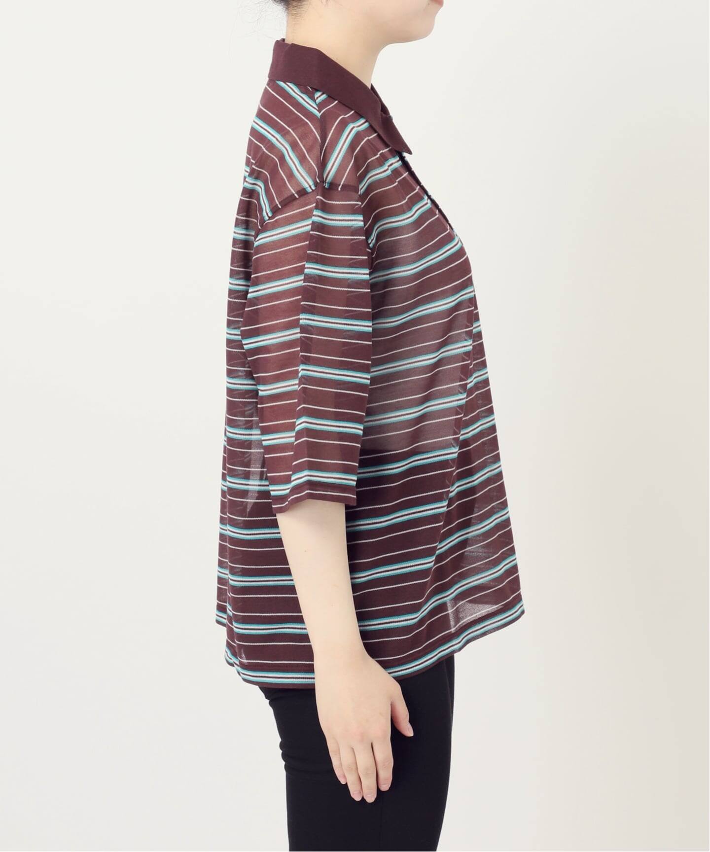 シアーカノコボーダーポロシャツ（Tシャツ／カットソー）｜JOURNAL