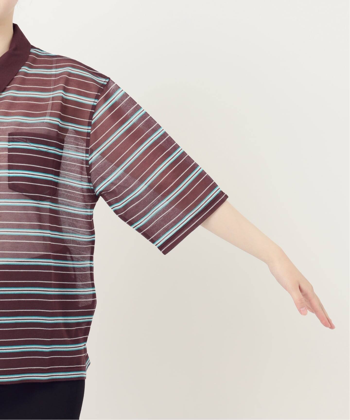 シアーカノコボーダーポロシャツ（Tシャツ／カットソー）｜JOURNAL