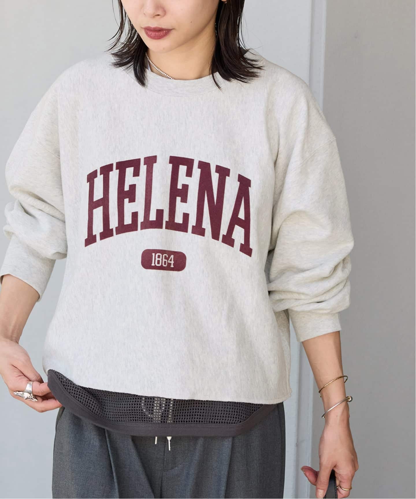 追加》CROPPED LOGO SWEAT（スウェット）｜JOURNAL STANDARD