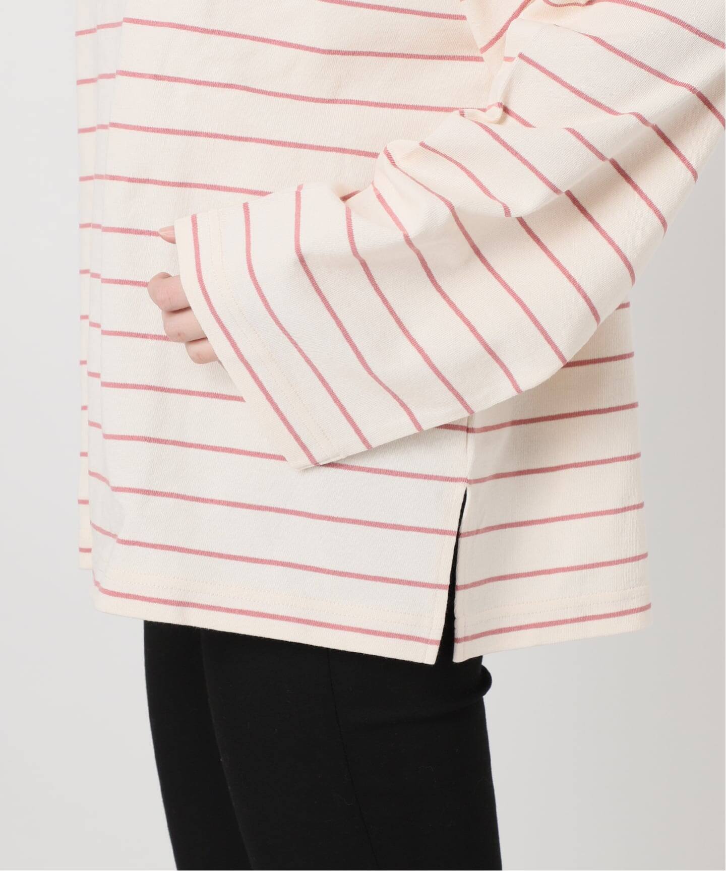 【JOURNALSTANDARD】26SS 26070400501010 カラーボーダーリラックスCS長袖カットソー カラーボーダーリラックスCS（Tシャツ／カットソー）｜JOURNAL