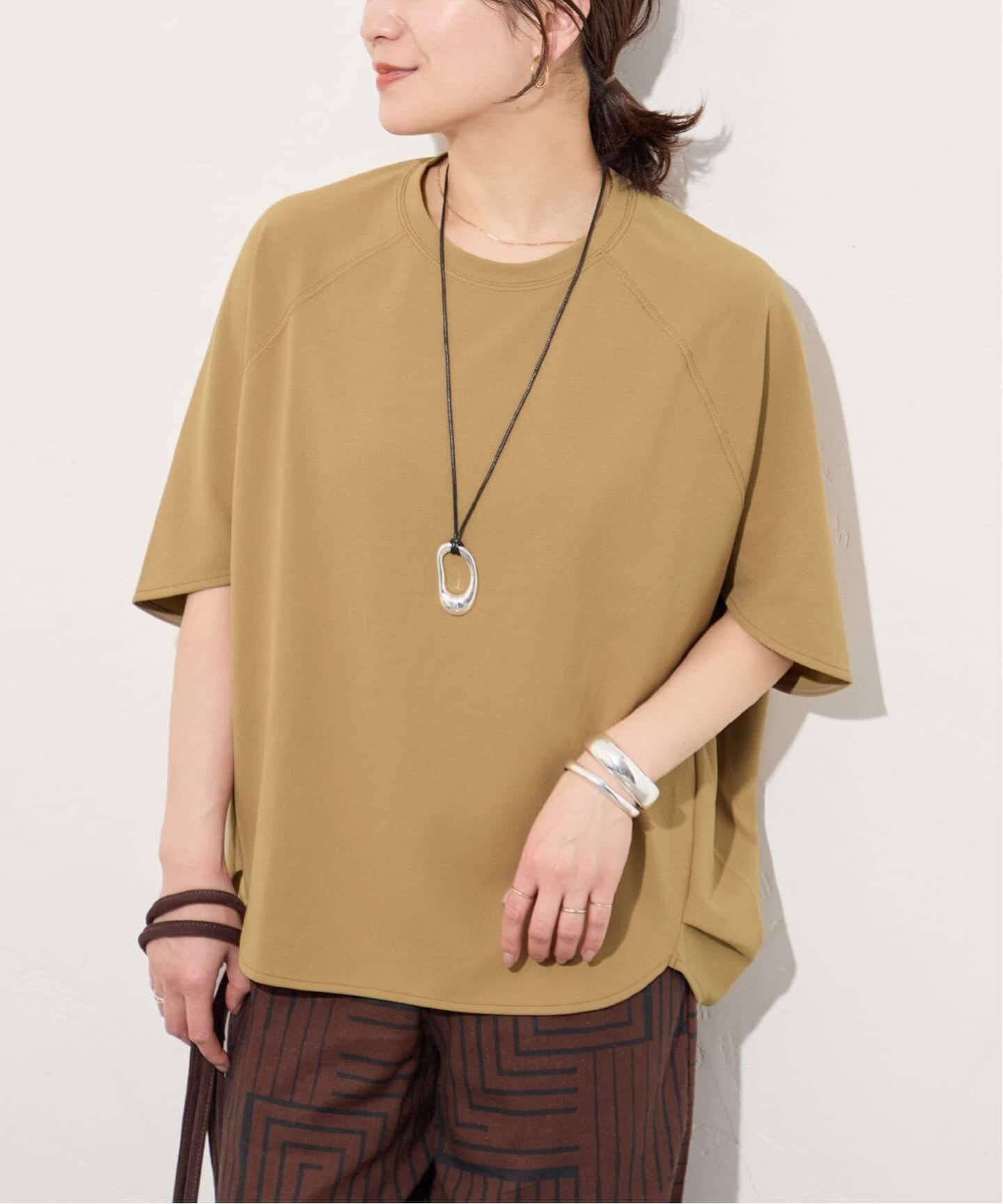 追加》【接触冷感】クールタッチ ORIGAMI Sleeveプルオーバー（Tシャツ