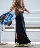 《WEB限定追加》ハリヌキテレコロングスカート