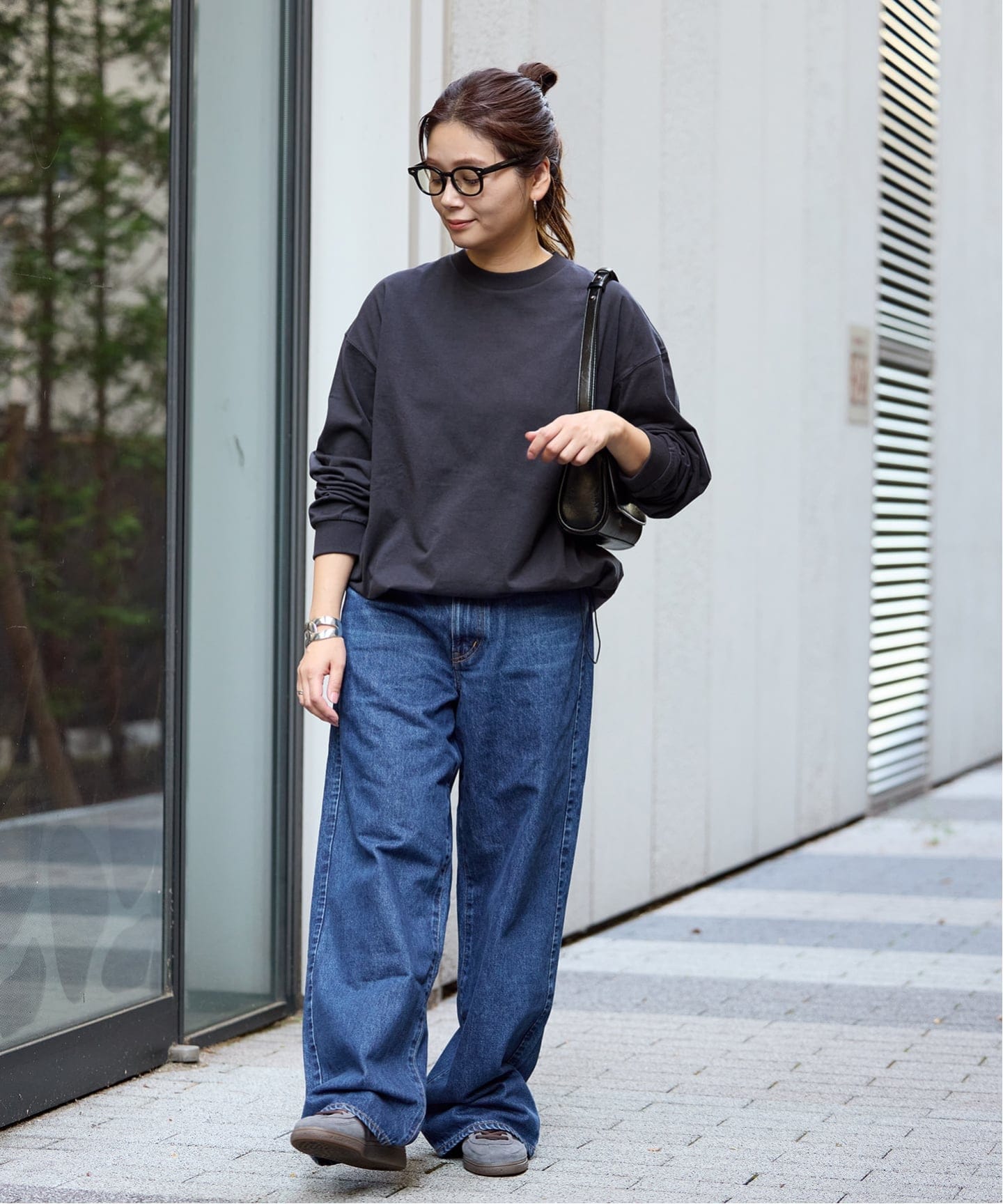 追加》シャーリングロングスリーブTシャツ（Tシャツ／カットソー