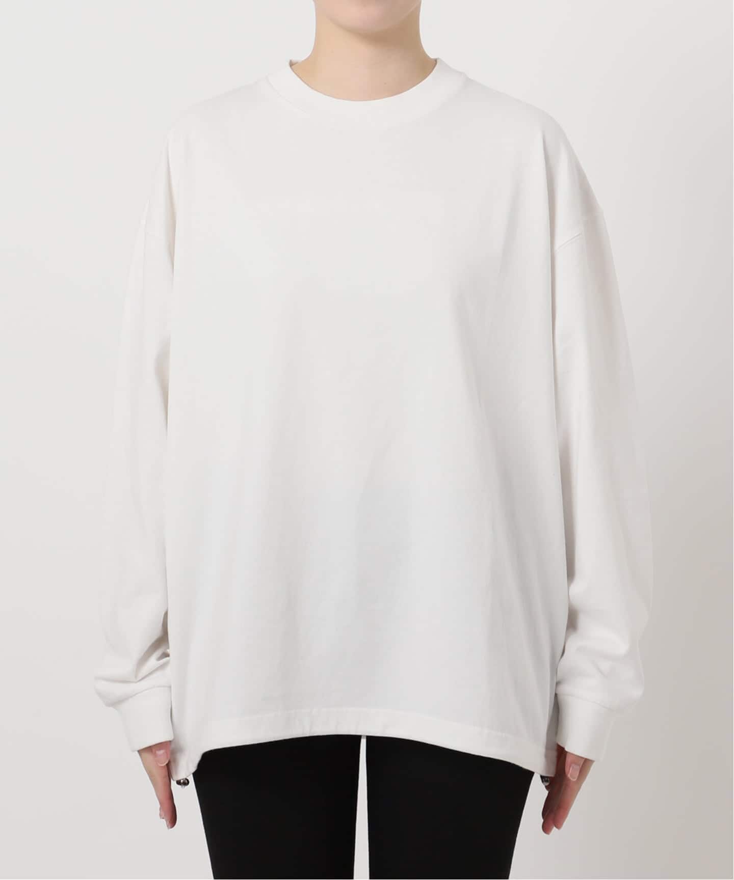 追加》シャーリングロングスリーブTシャツ（Tシャツ／カットソー