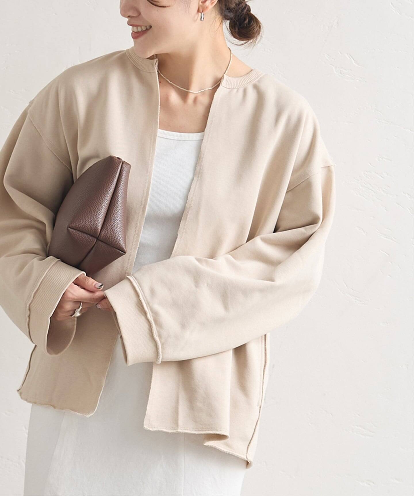 WEB限定追加予約》CUT-OFF SWEATカーディガン（カーディガン