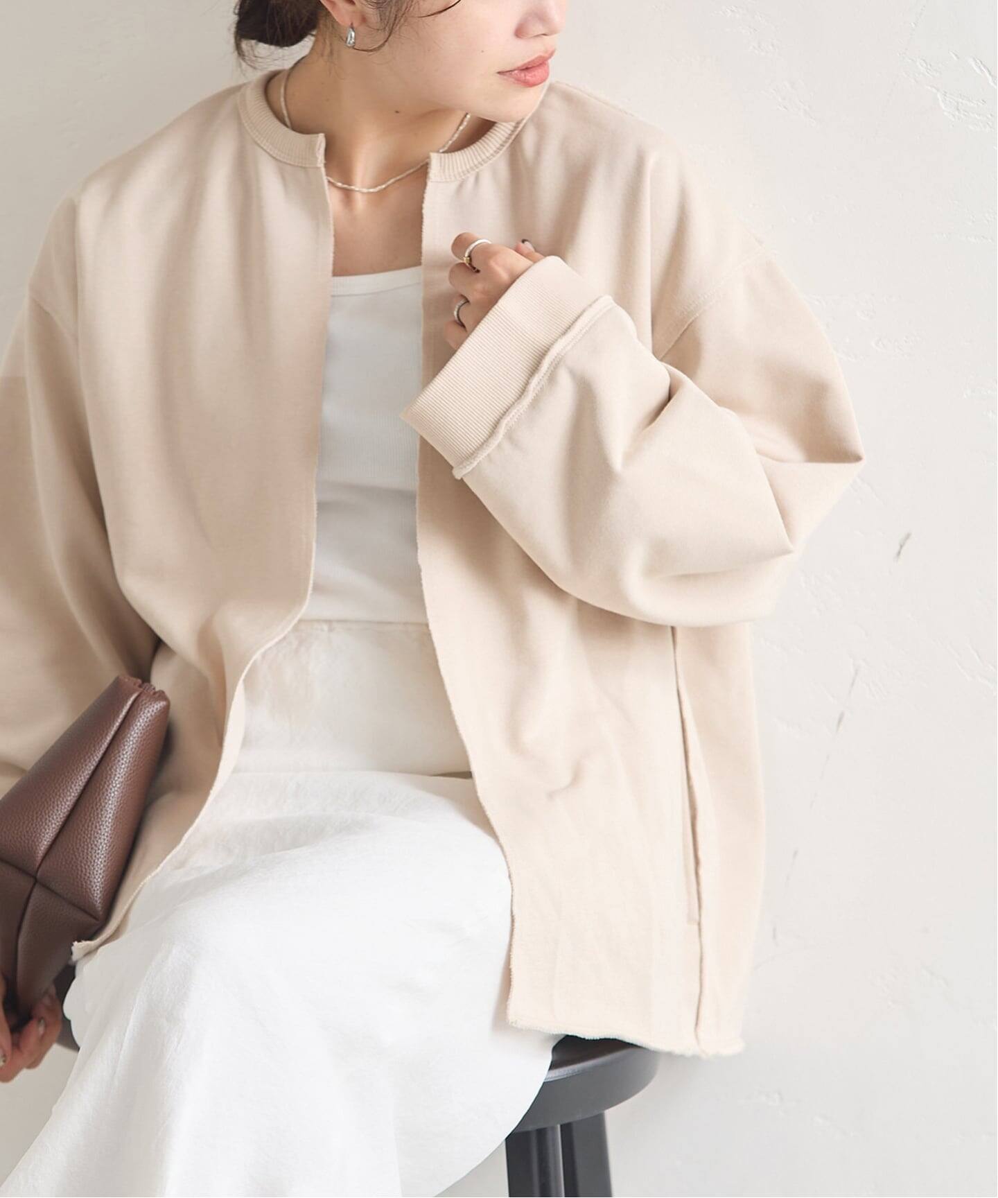 WEB限定追加予約》CUT-OFF SWEATカーディガン（カーディガン