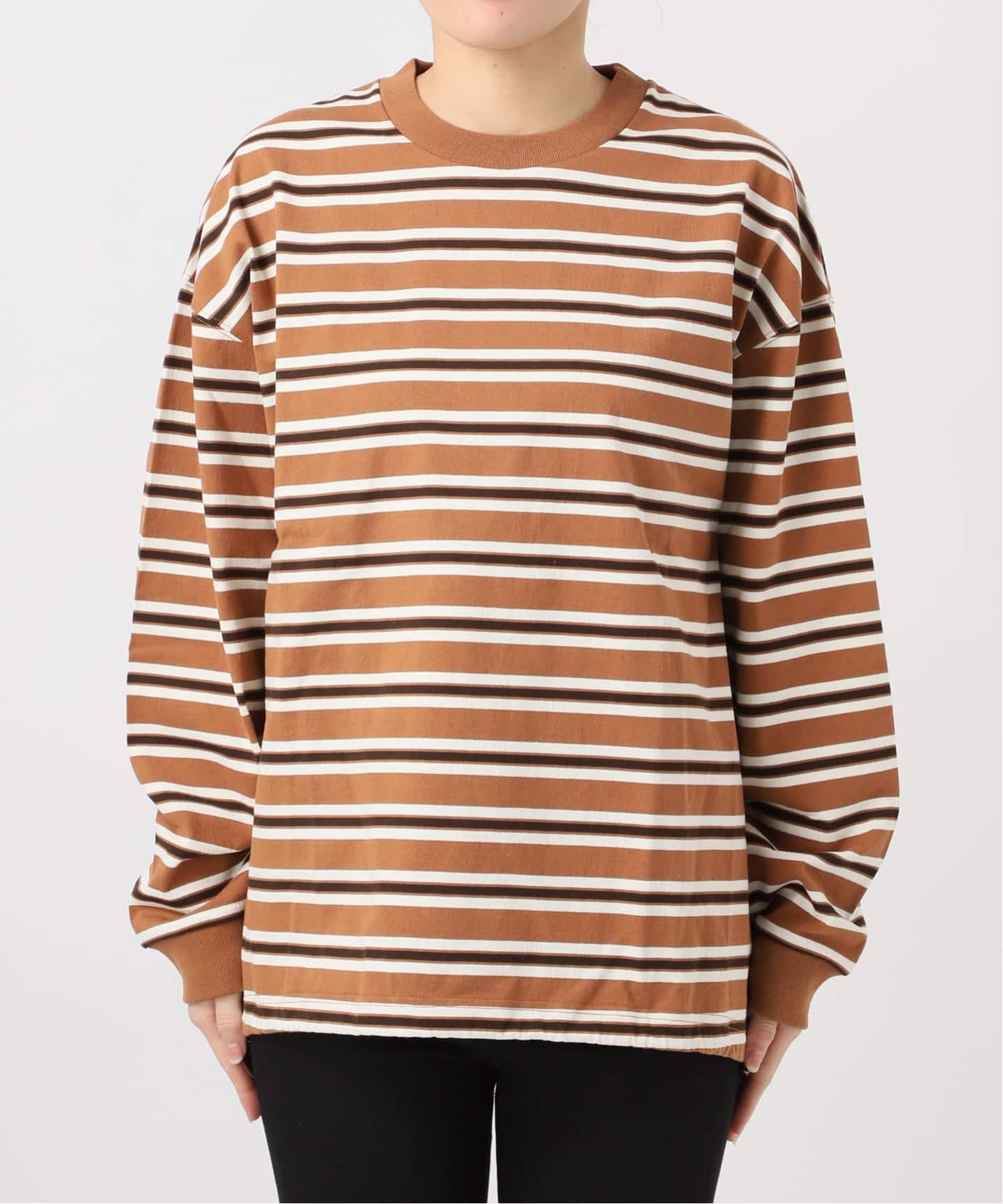 追加3》シャーリングロングスリーブTシャツ（Tシャツ／カットソー