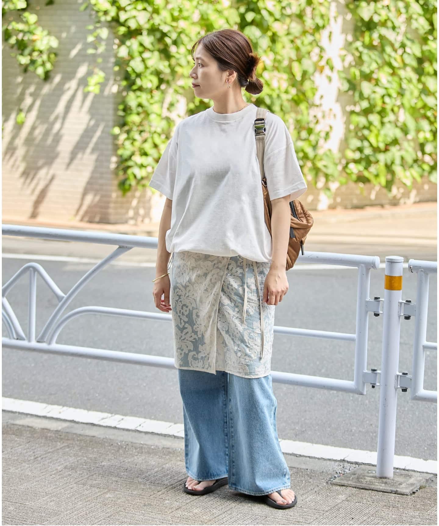追加》シャーリングTシャツ（Tシャツ／カットソー）｜JOURNAL
