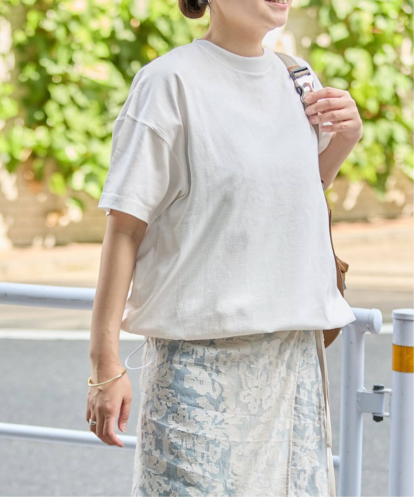 追加》シャーリングTシャツ（Tシャツ／カットソー）｜JOURNAL