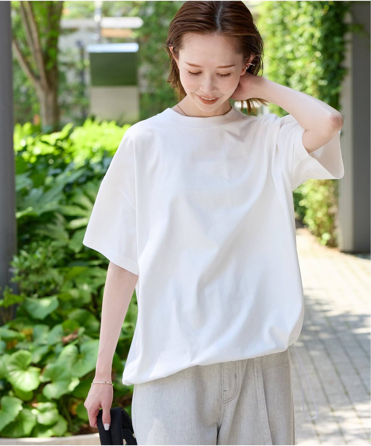 追加》シャーリングTシャツ（Tシャツ／カットソー）｜JOURNAL