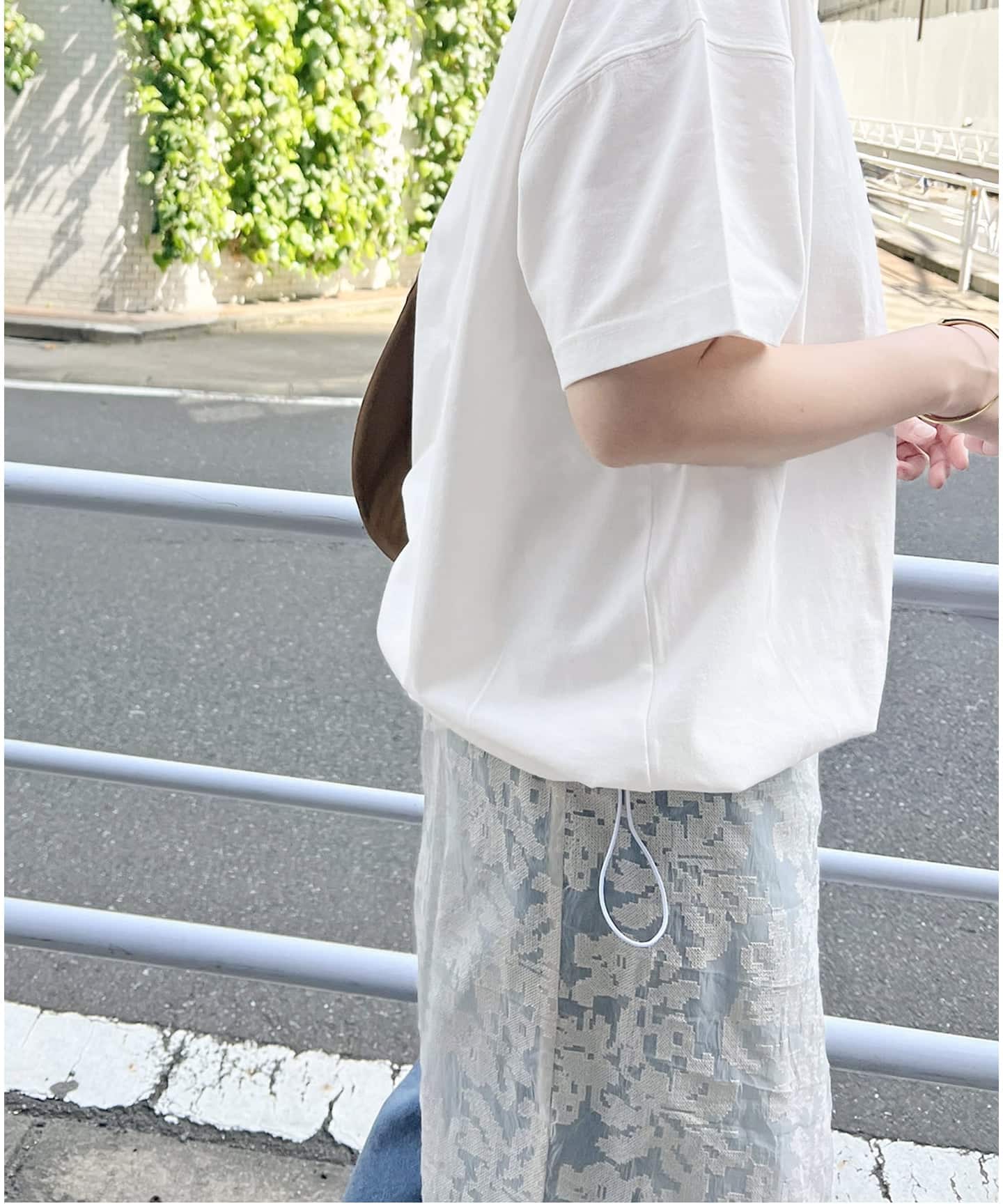 WEB限定追加3》シャーリングTシャツ（Tシャツ／カットソー）｜JOURNAL