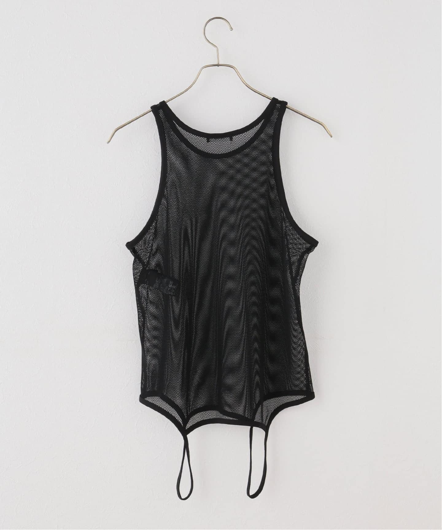 fumikauckida メッシュ ガーター タンクトップ ブラック FUMIKA_UCHIDA ONLINE STORE – FUMIKA_UCHIDA ONLINE STORE