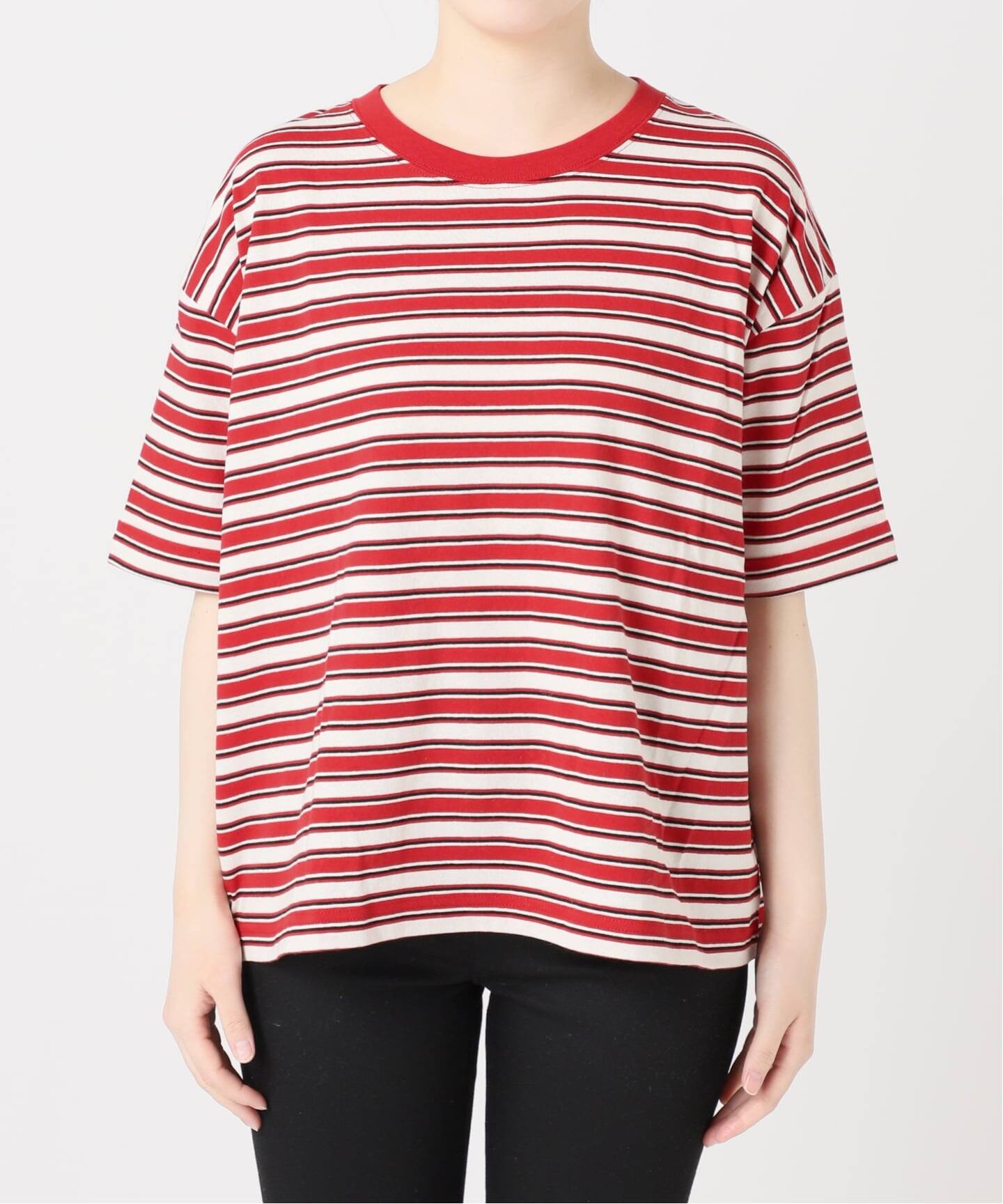 追加》汗ジミ防止ボーダービッグT（Tシャツ／カットソー）｜JOURNAL