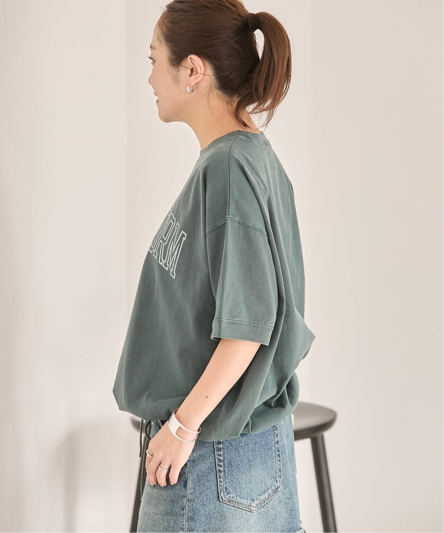 ピグメントテンジクドロストTEE（Tシャツ／カットソー）｜JOURNAL