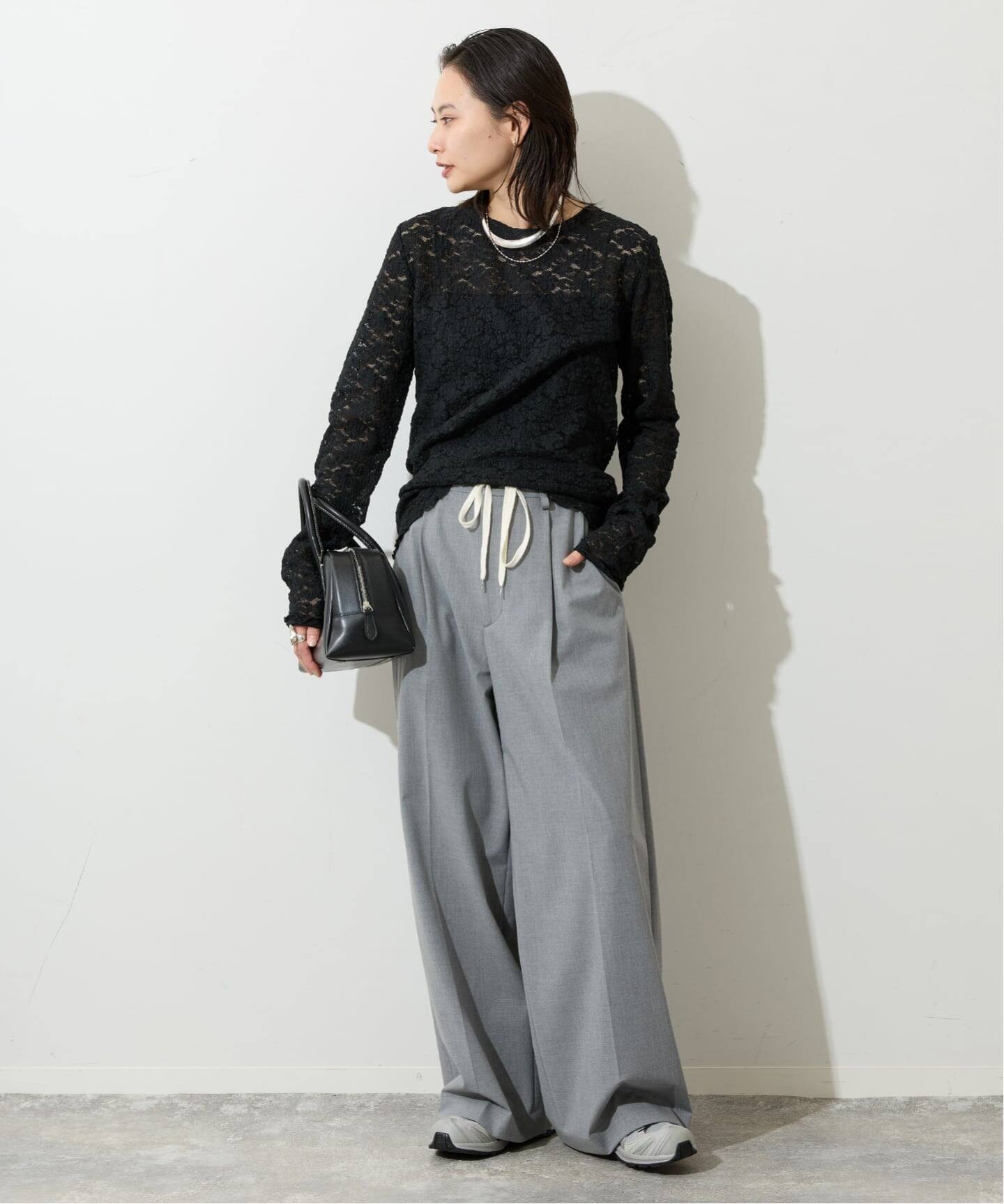 ストレッチフラワーレースインナー（Tシャツ／カットソー）｜JOURNAL