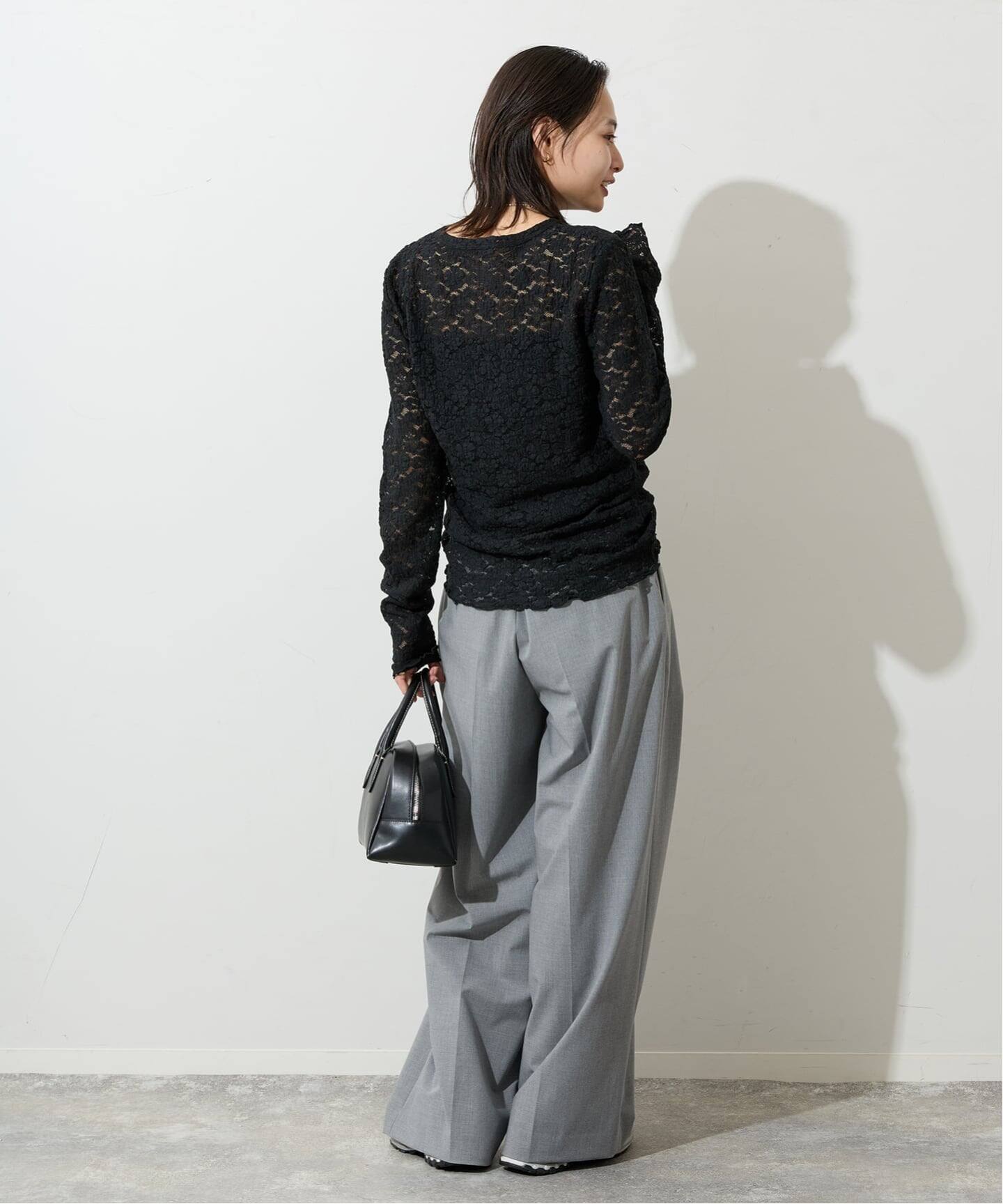 ストレッチフラワーレースインナー（Tシャツ／カットソー）｜JOURNAL