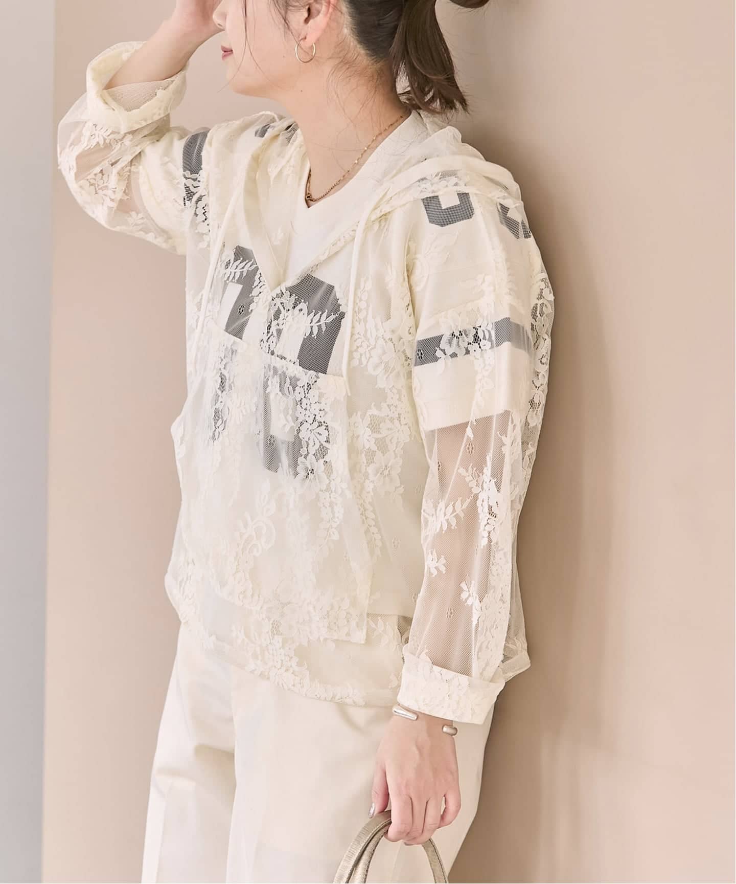 レースフーディ（Tシャツ／カットソー）｜JOURNAL STANDARD