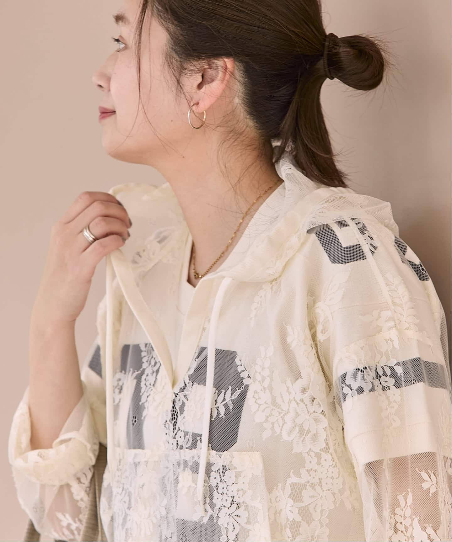 レースフーディ（Tシャツ／カットソー）｜JOURNAL STANDARD