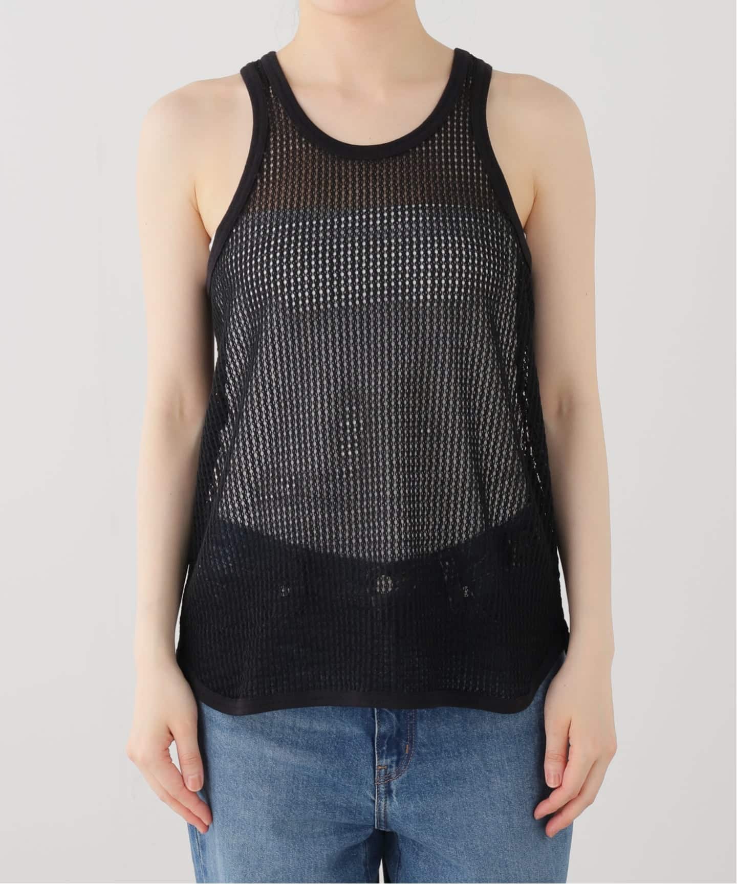 桃chadTODAYFUL メッシュタンクトップ 黒 桃chad様専用TODAYFUL メッシュタンクトップ 黒 - メルカリ