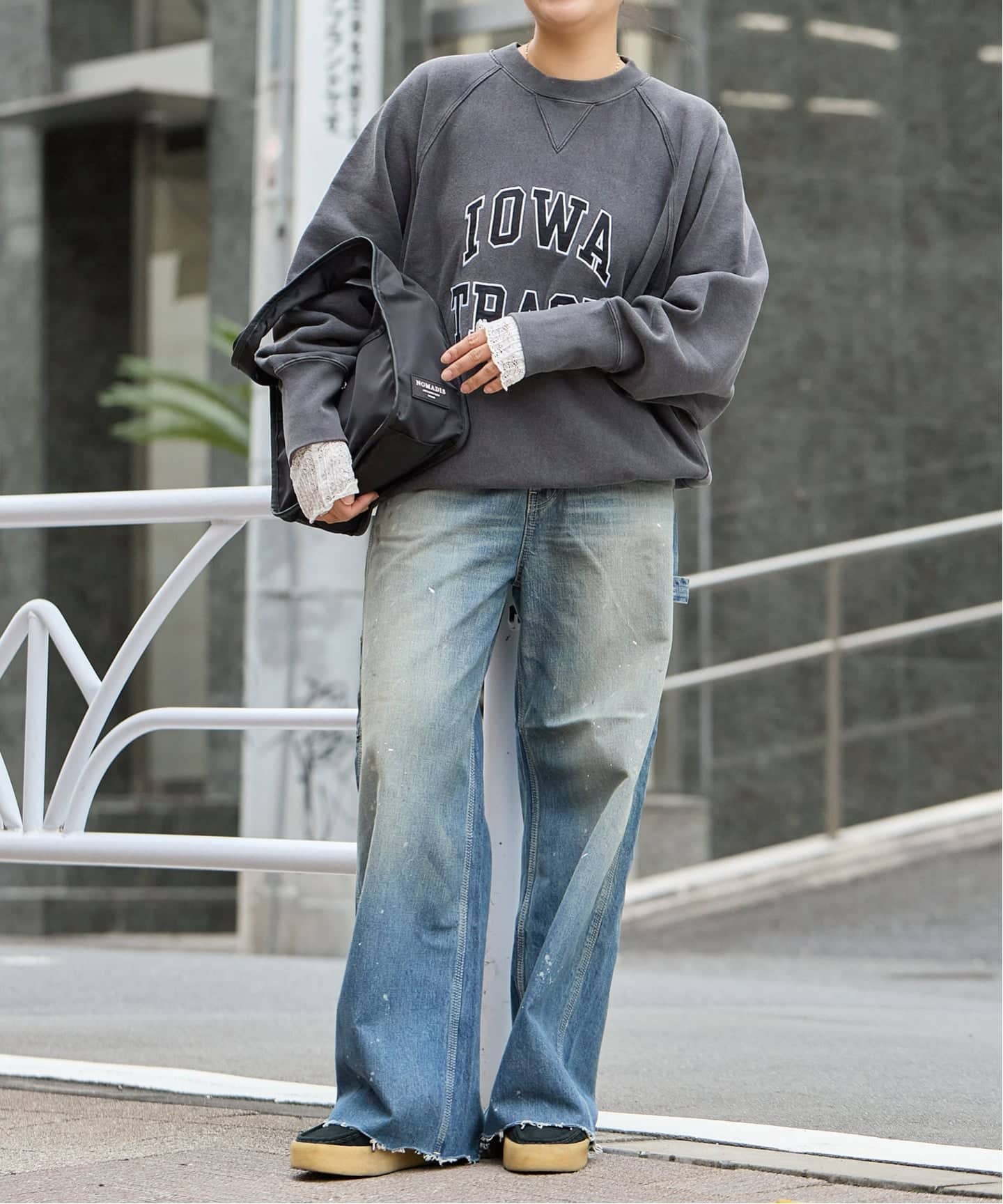 予約》リーフストレッチレース プルオーバー（Tシャツ／カットソー