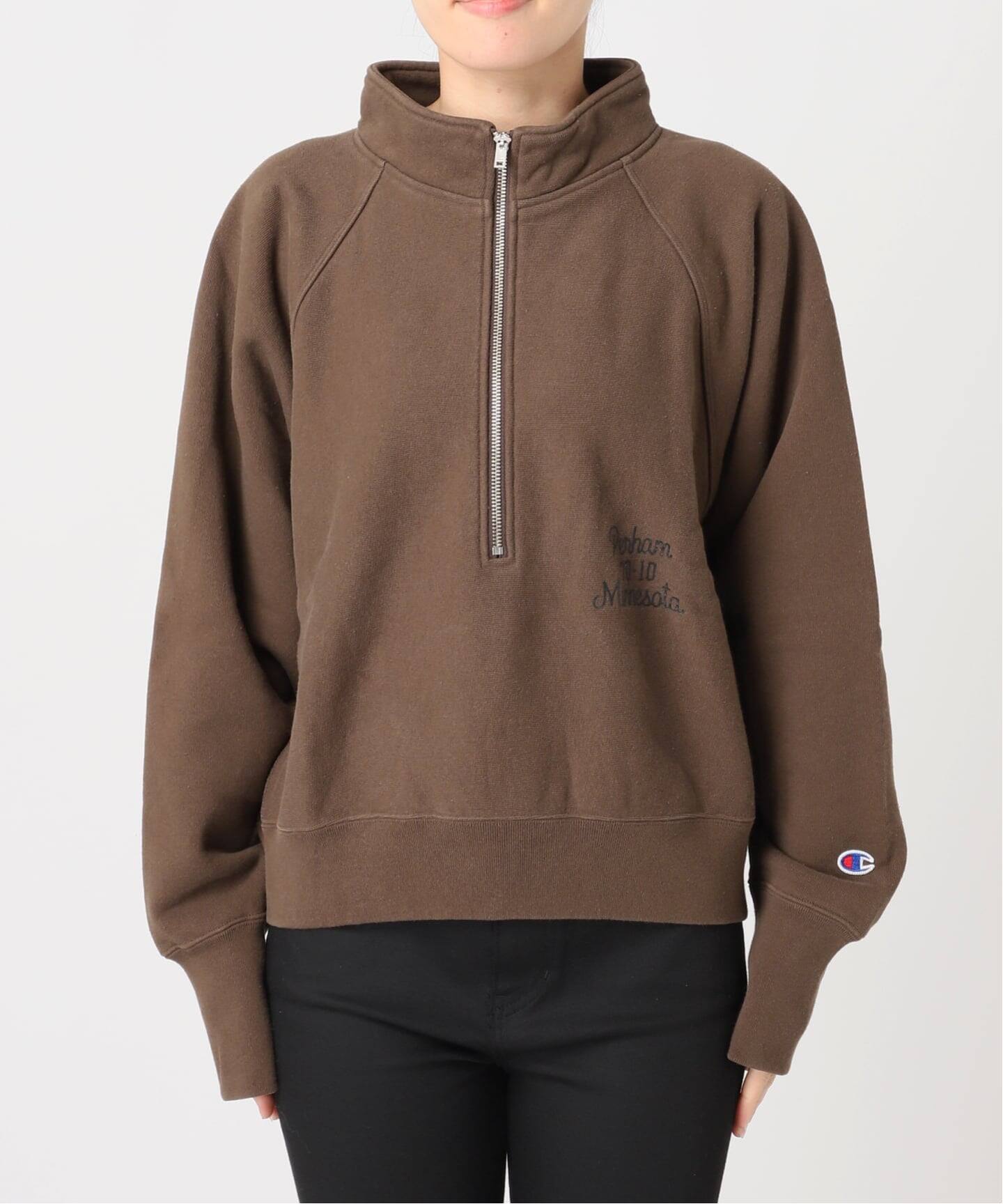 予約》別注【CHAMPION/チャンピオン】 for JS RW 11.5oz HALF ZIP 