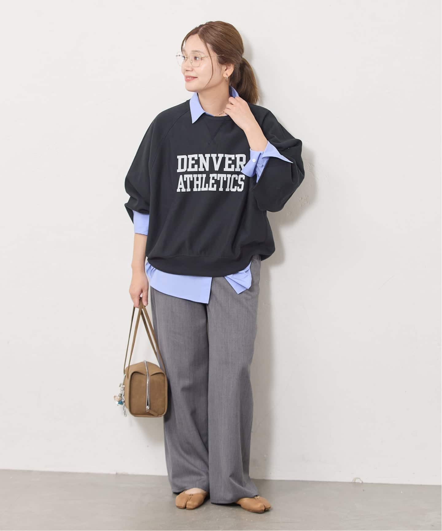別注【CHAMPION/チャンピオン】 for JS C/N HALF SLEEVE SWEAT