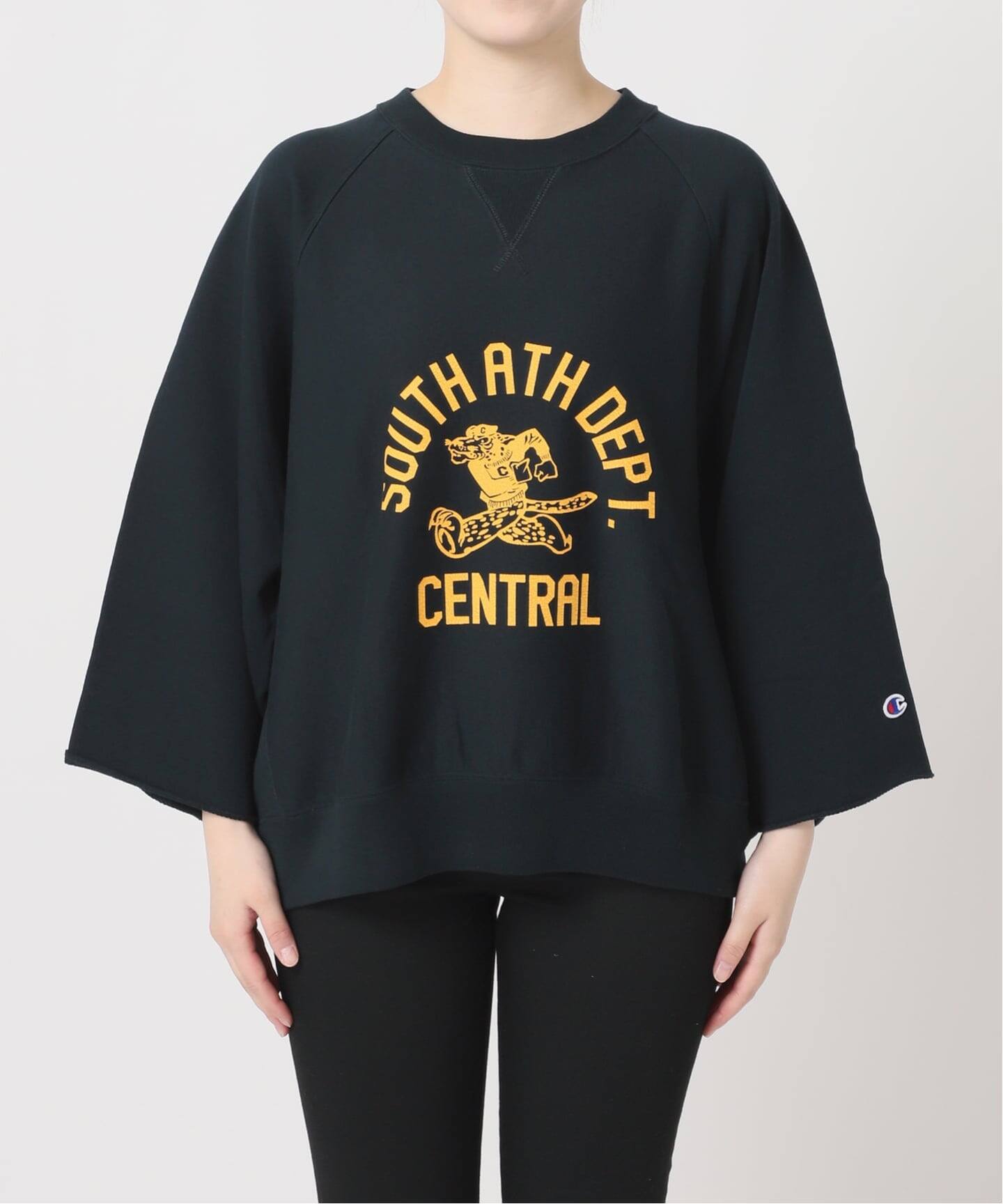 予約》別注【CHAMPION/チャンピオン】 for JS C/N HALF SLEEVE SWEAT