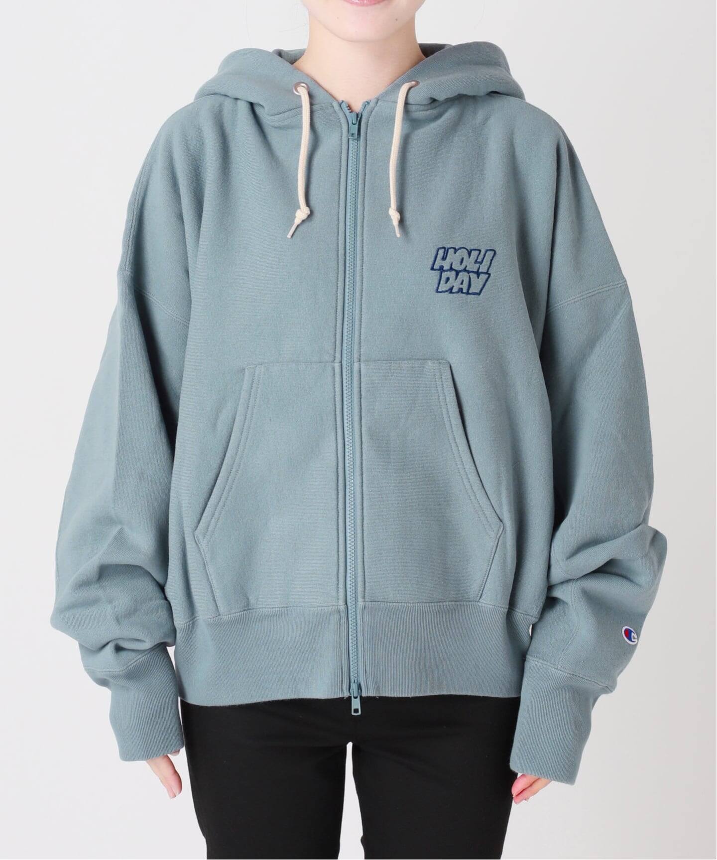 CHAMPION×JOURNAL STANDARD HOLIDAY パーカー新品 別注【CHAMPION*JOURNAL STANDARD by HOLIDAY】ZIP HOODIE（パーカー