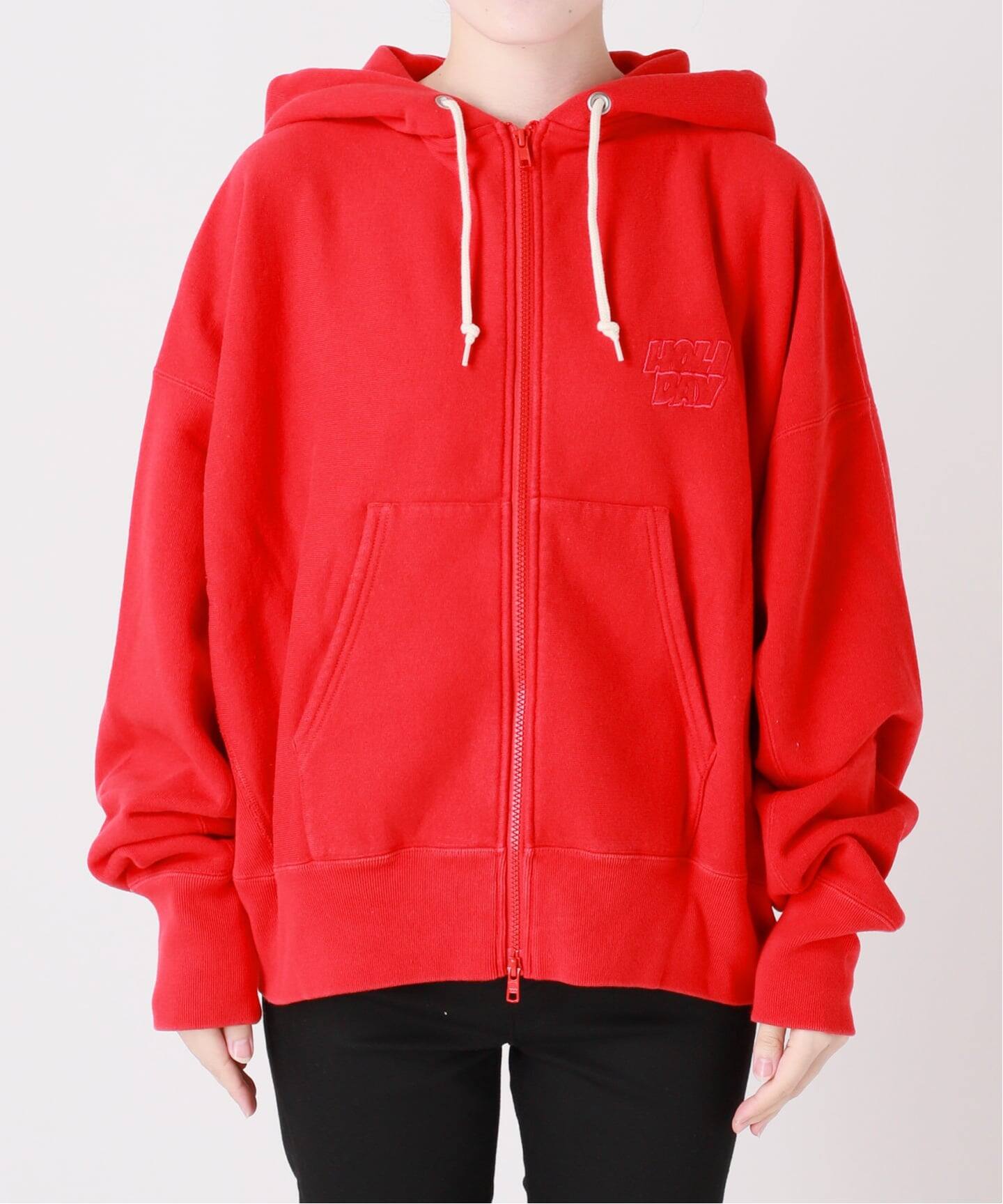 別注【CHAMPION*JOURNAL STANDARD by HOLIDAY】ZIP HOODIE（パーカー 