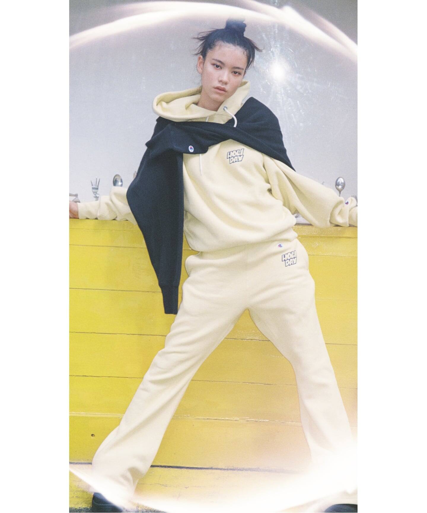 別注【CHAMPION*JOURNAL STANDARD by HOLIDAY】HOODIE（パーカー 