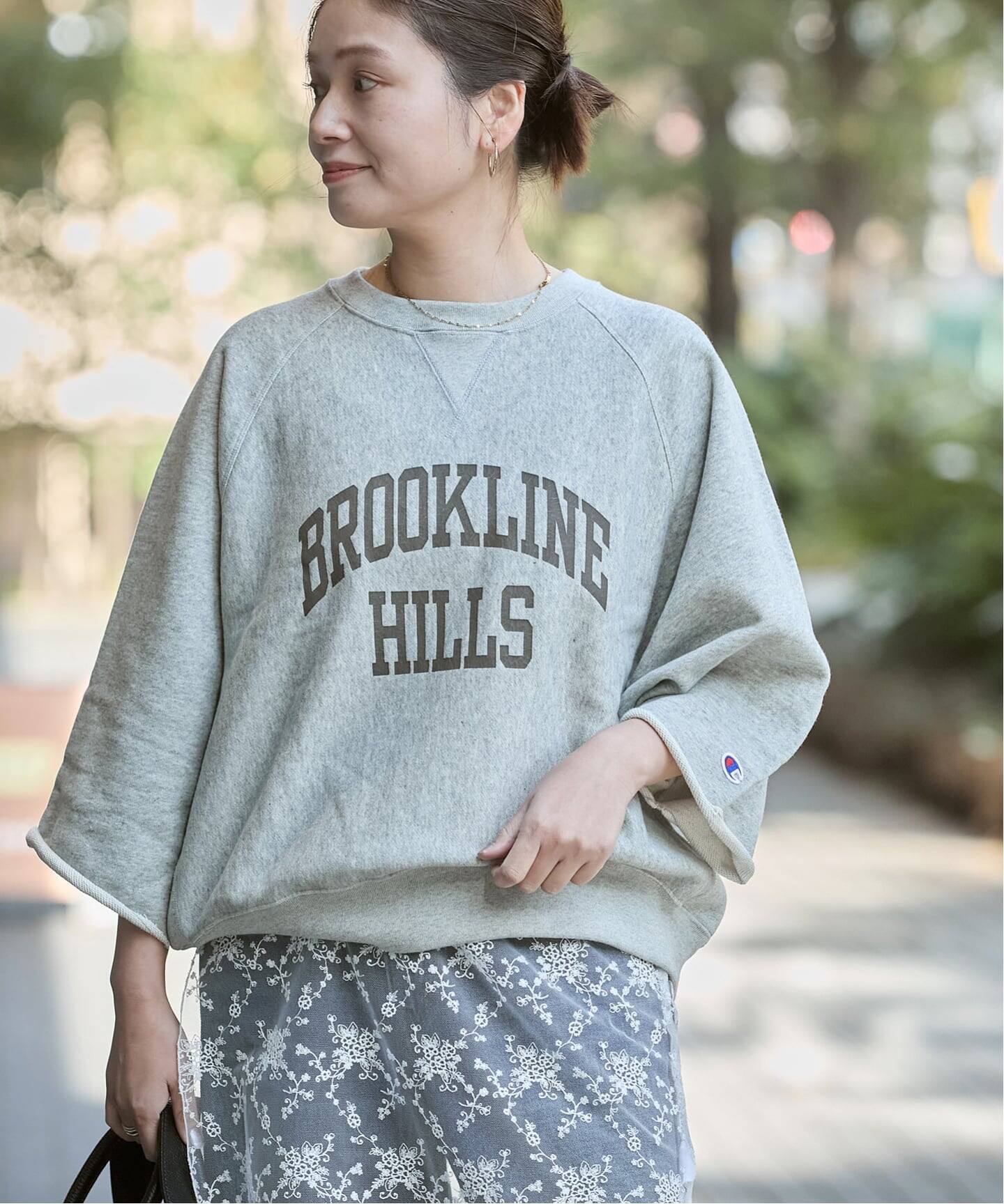 別注【CHAMPION/チャンピオン】for JS カットオフスウェット