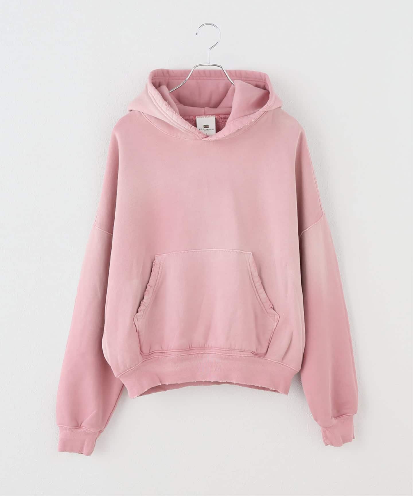 MOOJI MOOJI / ム―ジ ム―ジ】OVERSIZED CROP HOODIE AGED（パーカー