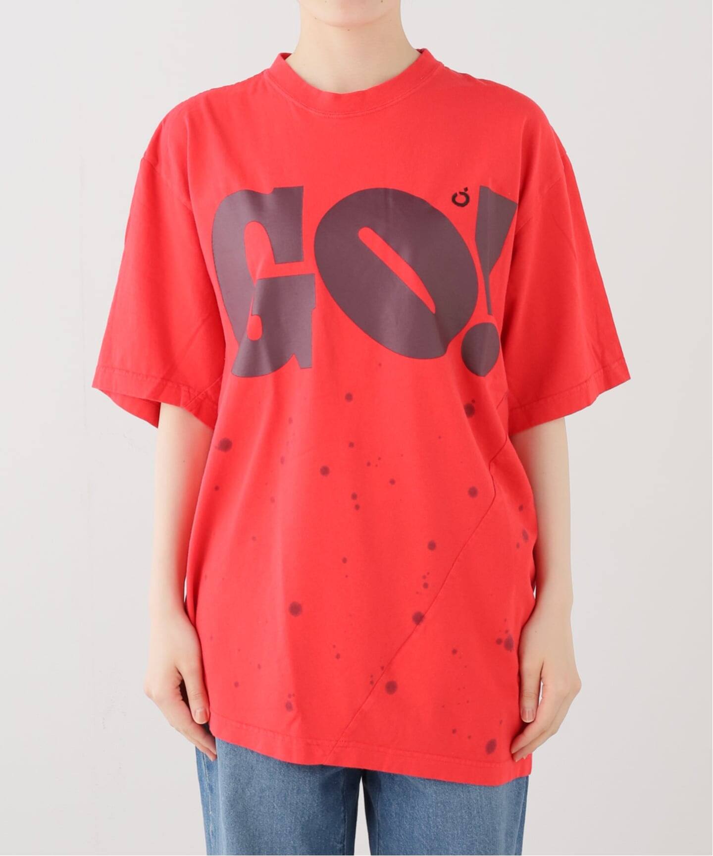 NOMARHYTHM TEXTILE 】】 HAND DYE TWIST TEESHIRT（Tシャツ