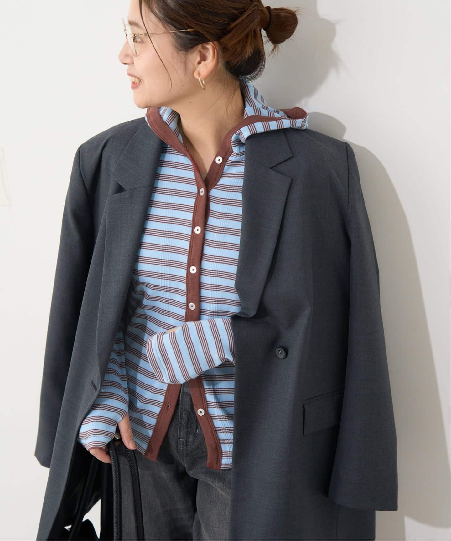 美品JOURNALSTANDARDrelume 予約》別注【MILLER/ミラー】 for JOURNAL STANDARDフードリブカーデ