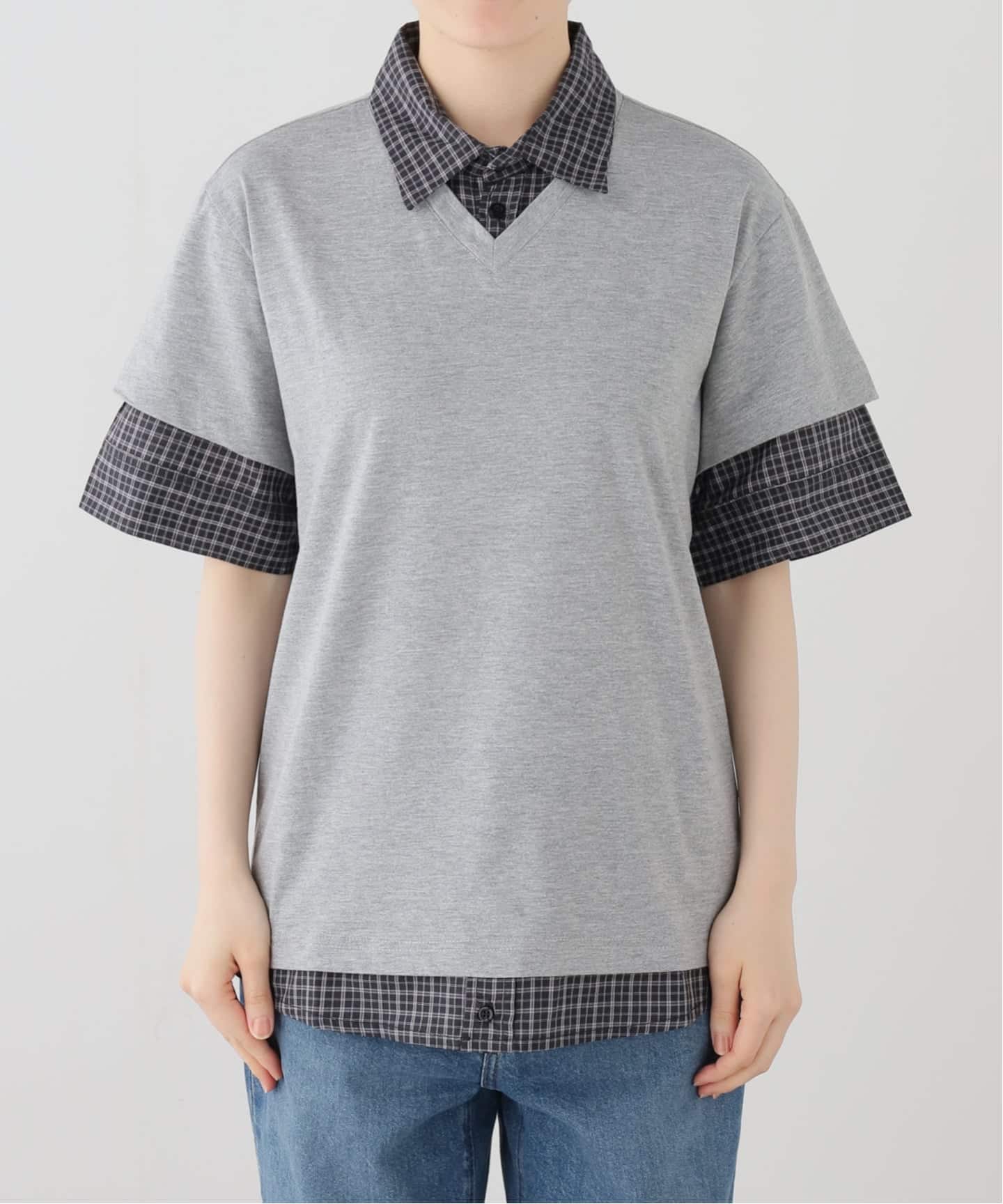 26SS Gimaguas Mauri Polo ギマガス gimaguas/ギマガス】 MAURI ポロ GREY（Tシャツ／カットソー