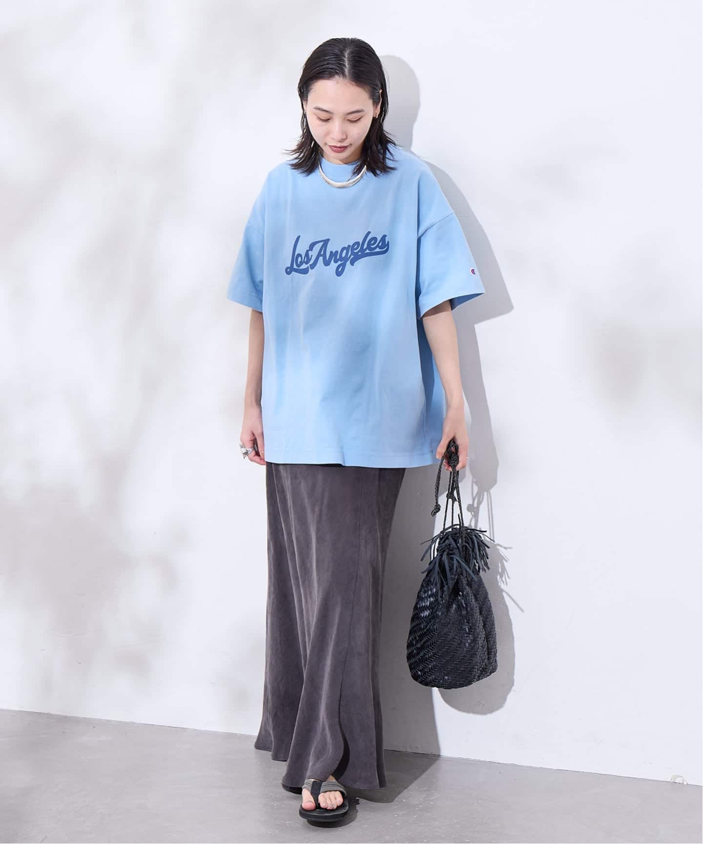 a*❣様 通販限定 受注生産 優里 チャンピオンChampion Tシャツ Mサ 別注【CHAMPION/チャンピオン】16/1 Jersey T-SHIRT（Tシャツ