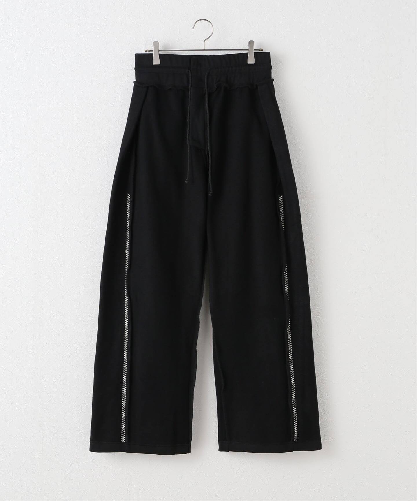 Engi/エンギ】 tuck wide sweat pants（スウェットパンツ）｜JOURNAL