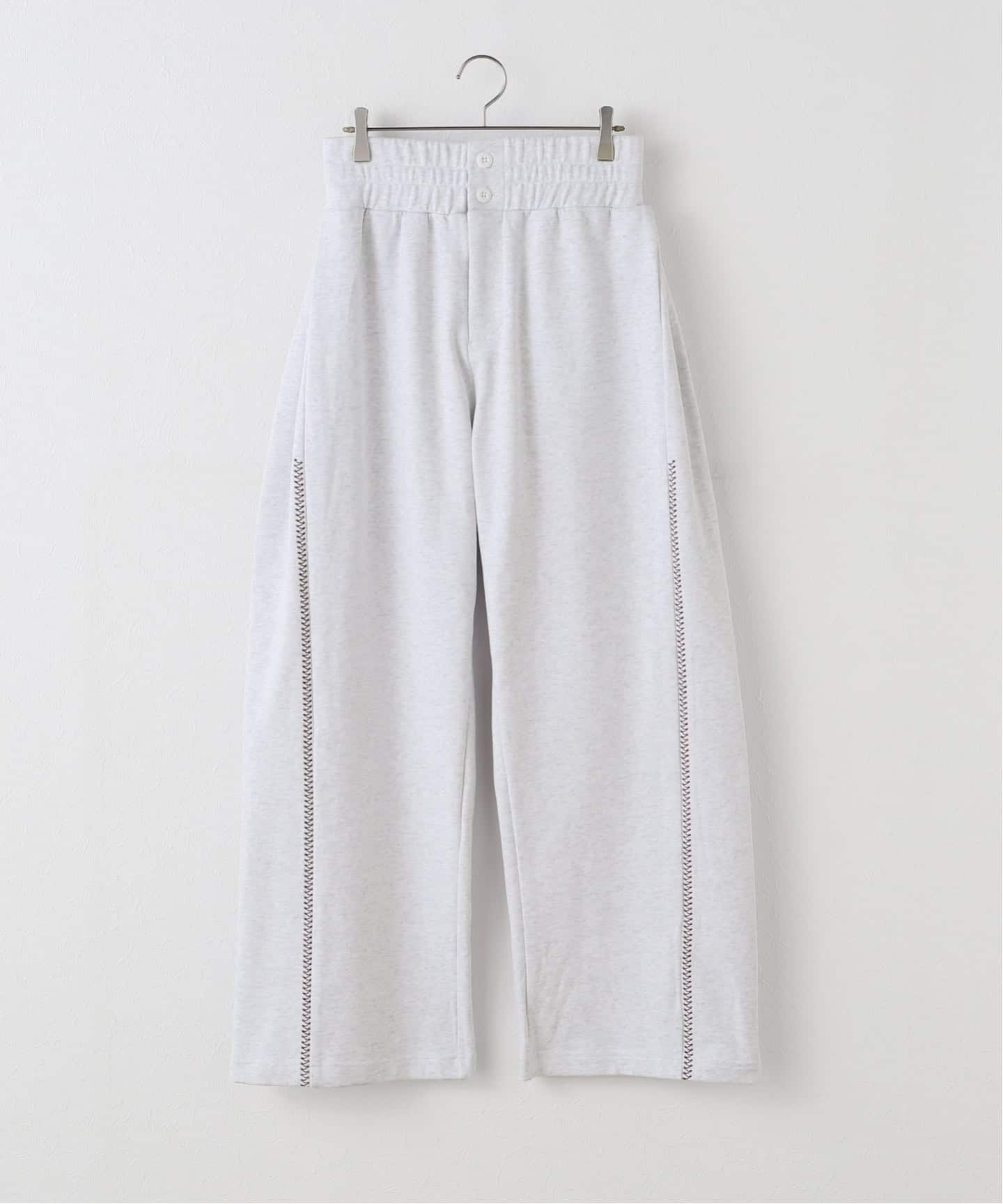Engi/エンギ】 tuck wide sweat pants（スウェットパンツ）｜JOURNAL