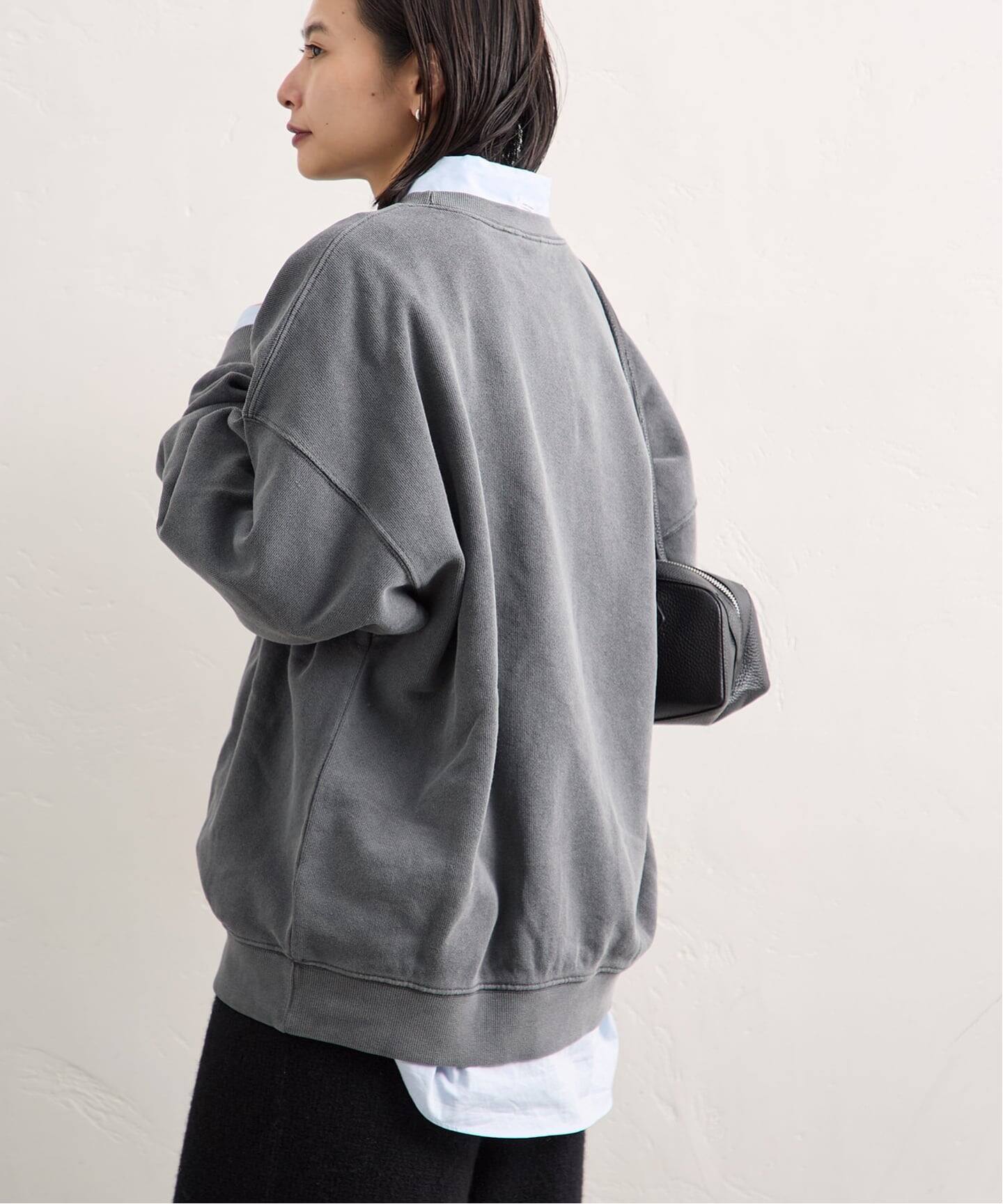 追加予約》【STAR＆STRIPE】 ガゼットツキオーバーFITスウェット