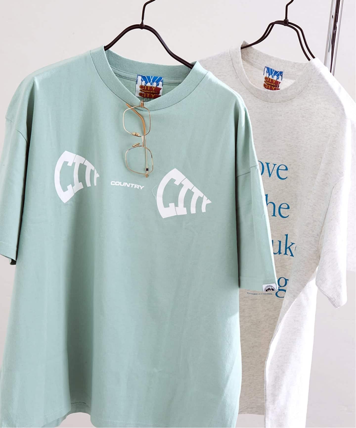 別注【City Country City/シティーカントリーシティー】COTTON S/S TEE