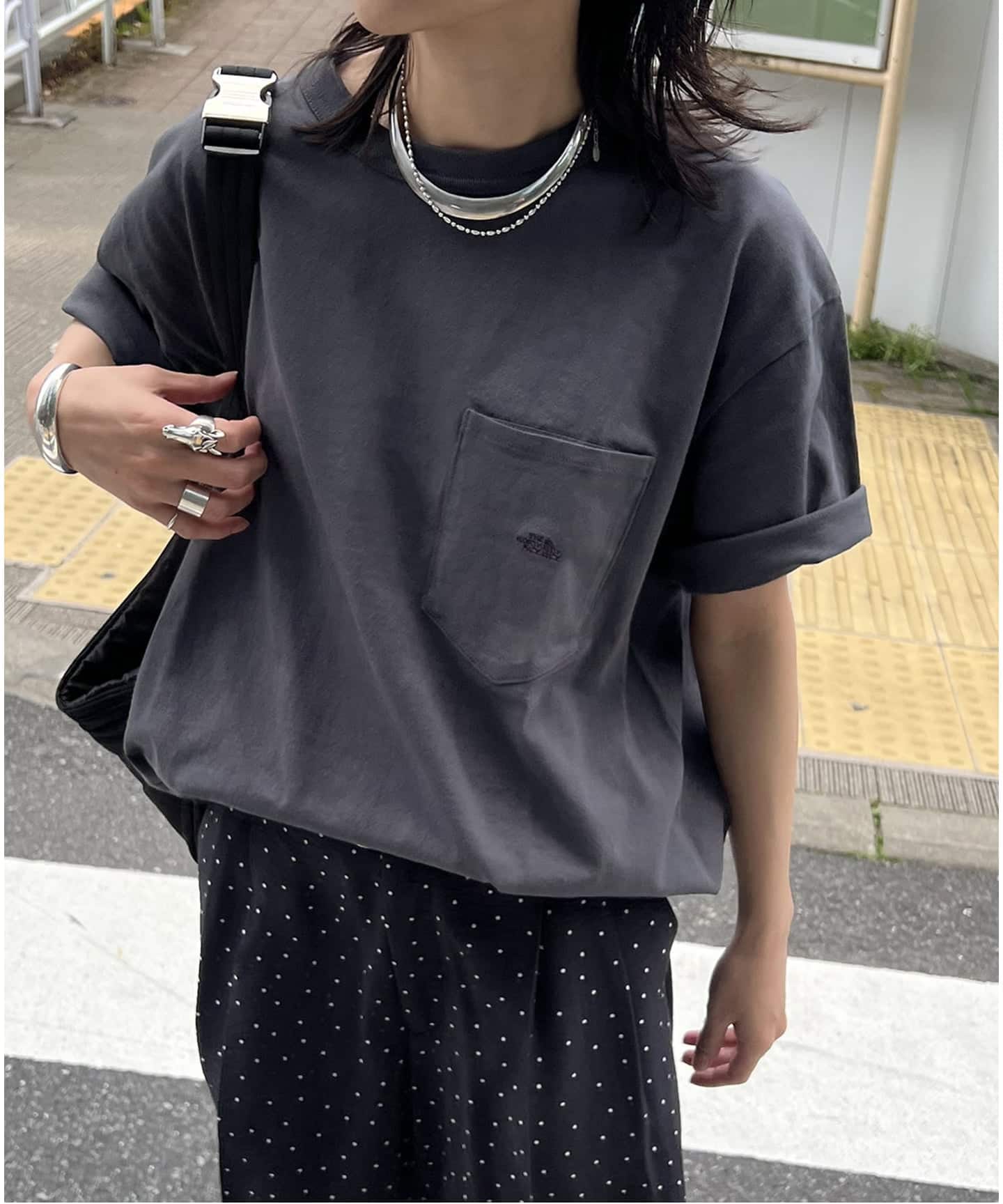 THE NORTH FACE PURPLE LABEL 】LABEL 8oz Field Po（Tシャツ