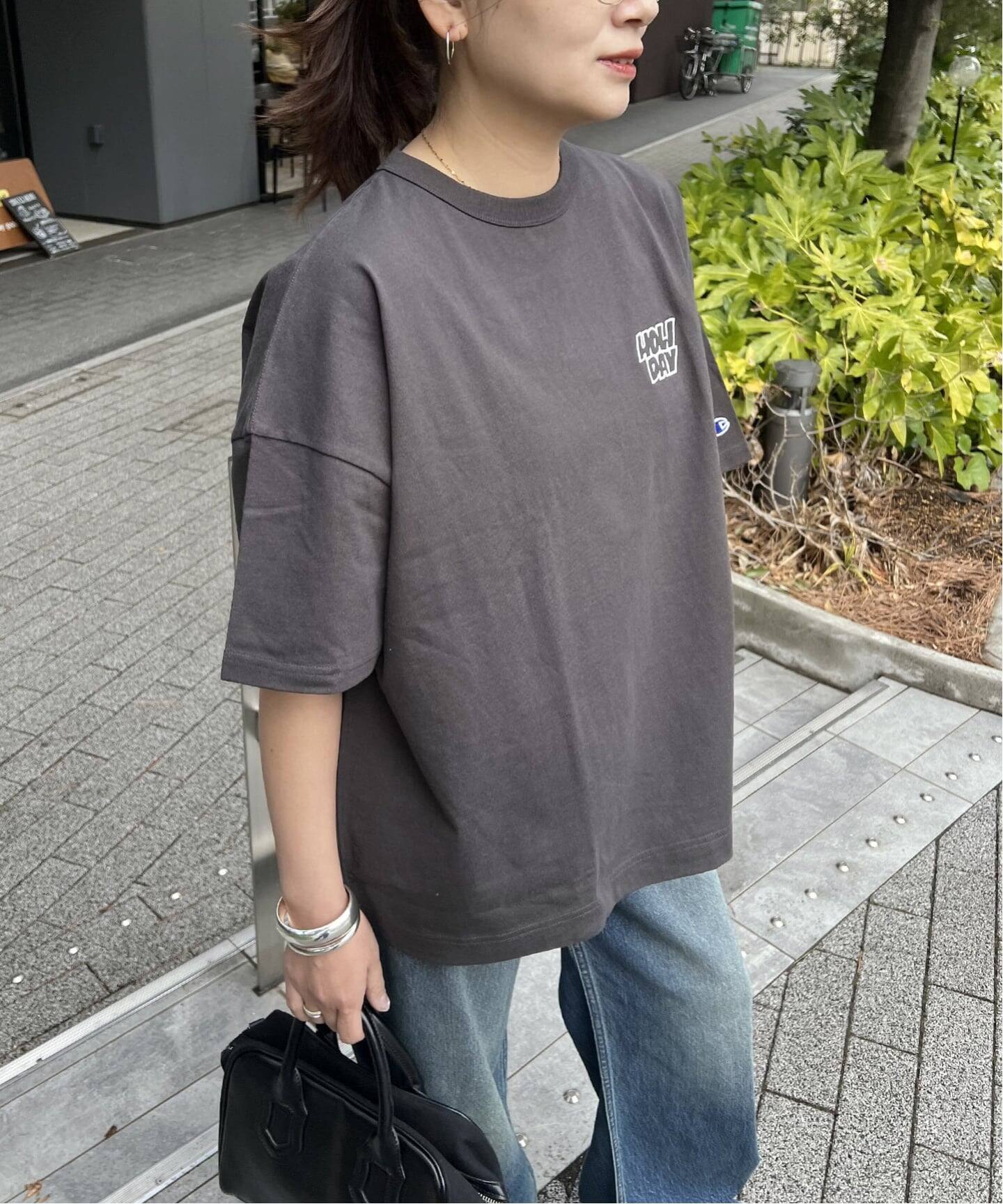 予約》別注【CHAMPION*JOURNAL STANDARD by HOLIDAY】16s/1 Jersey T